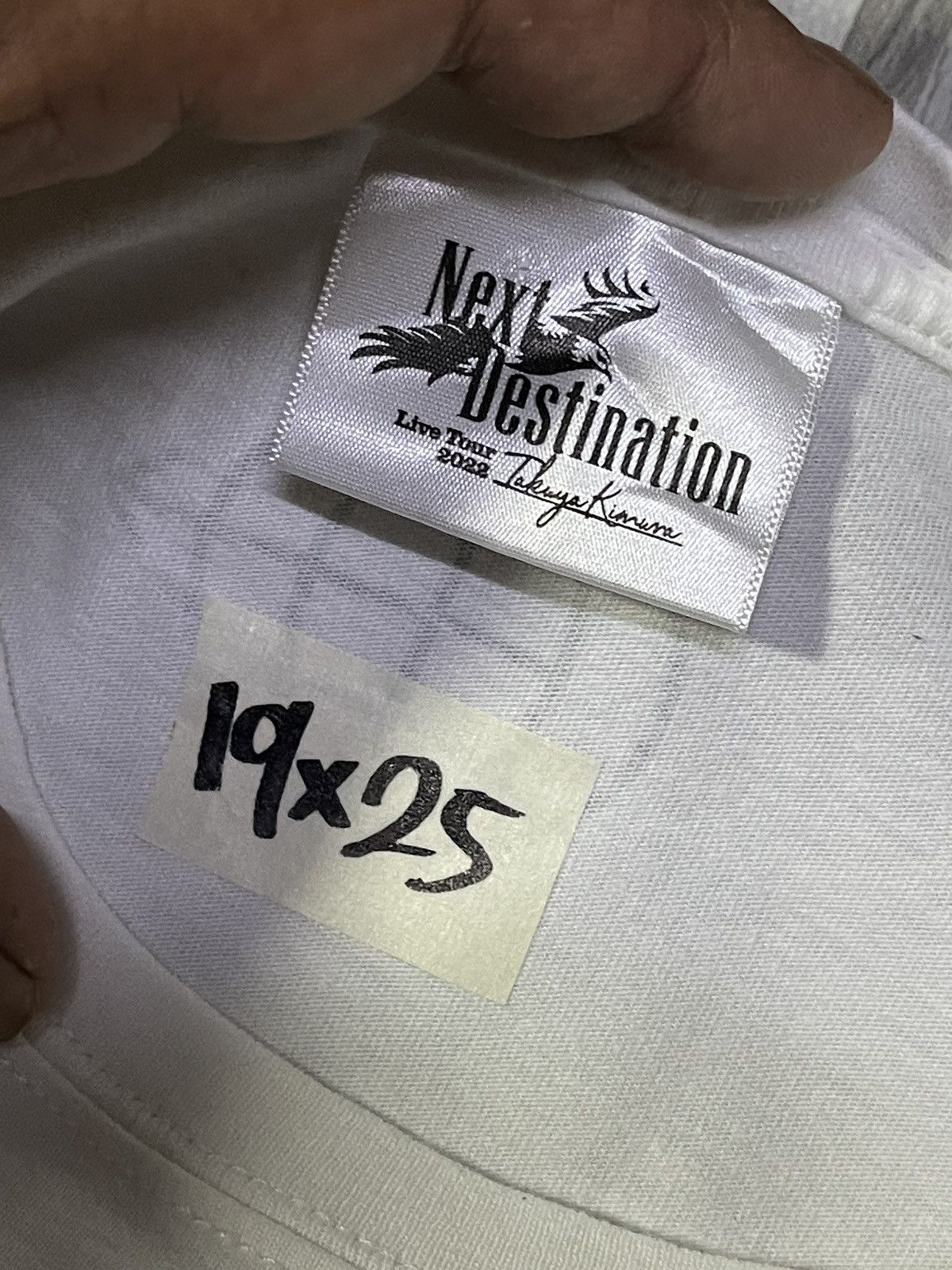 Fragment Design FRGMT X TAKUYA KIMURA TOUR TEE Size US M / EU 48-50 / 2 - 7 Thumbnail
