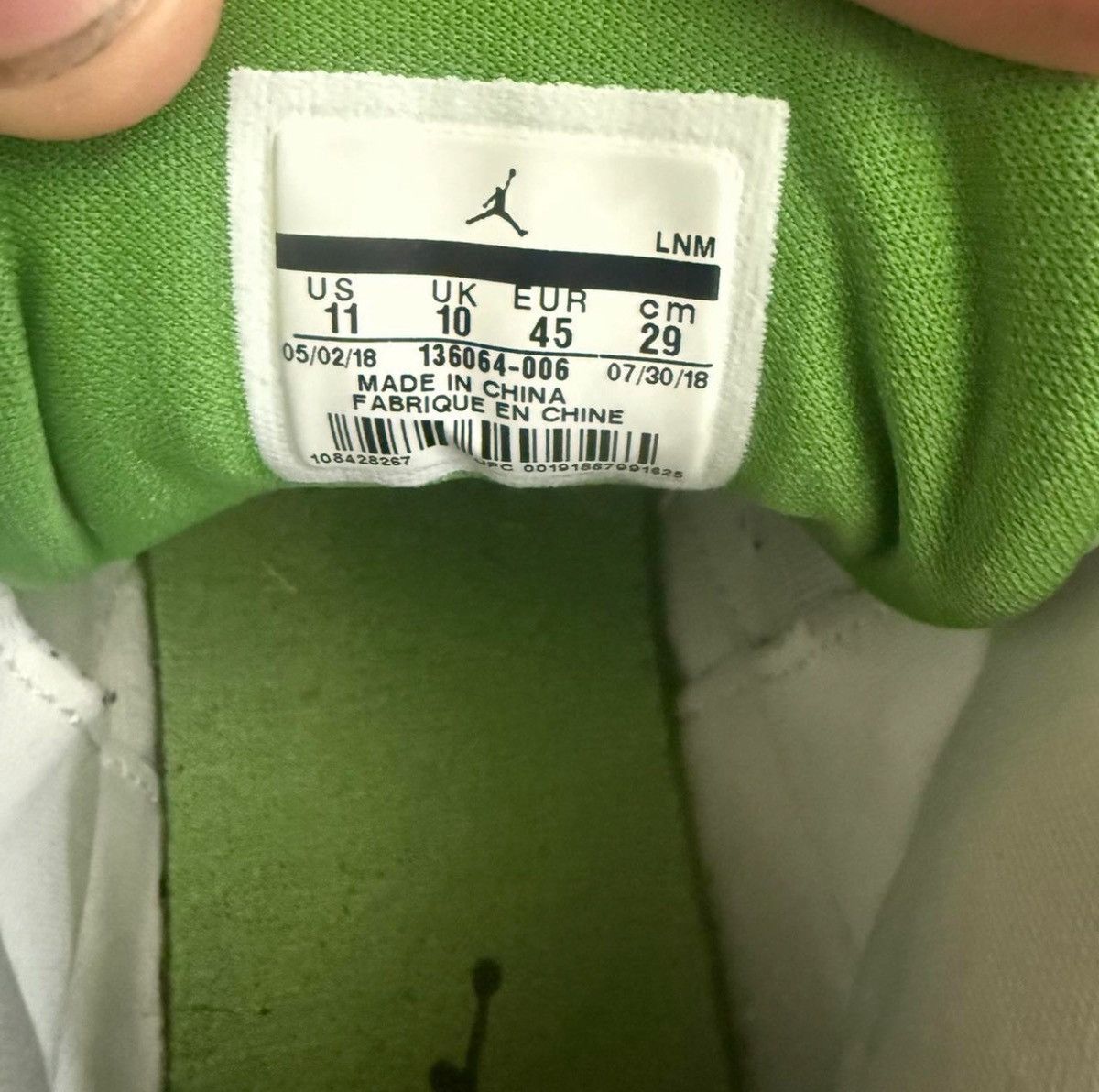 Jordan Brand Air Jordan 3s chlorophyll Size US 11 / EU 44 - 5 Thumbnail