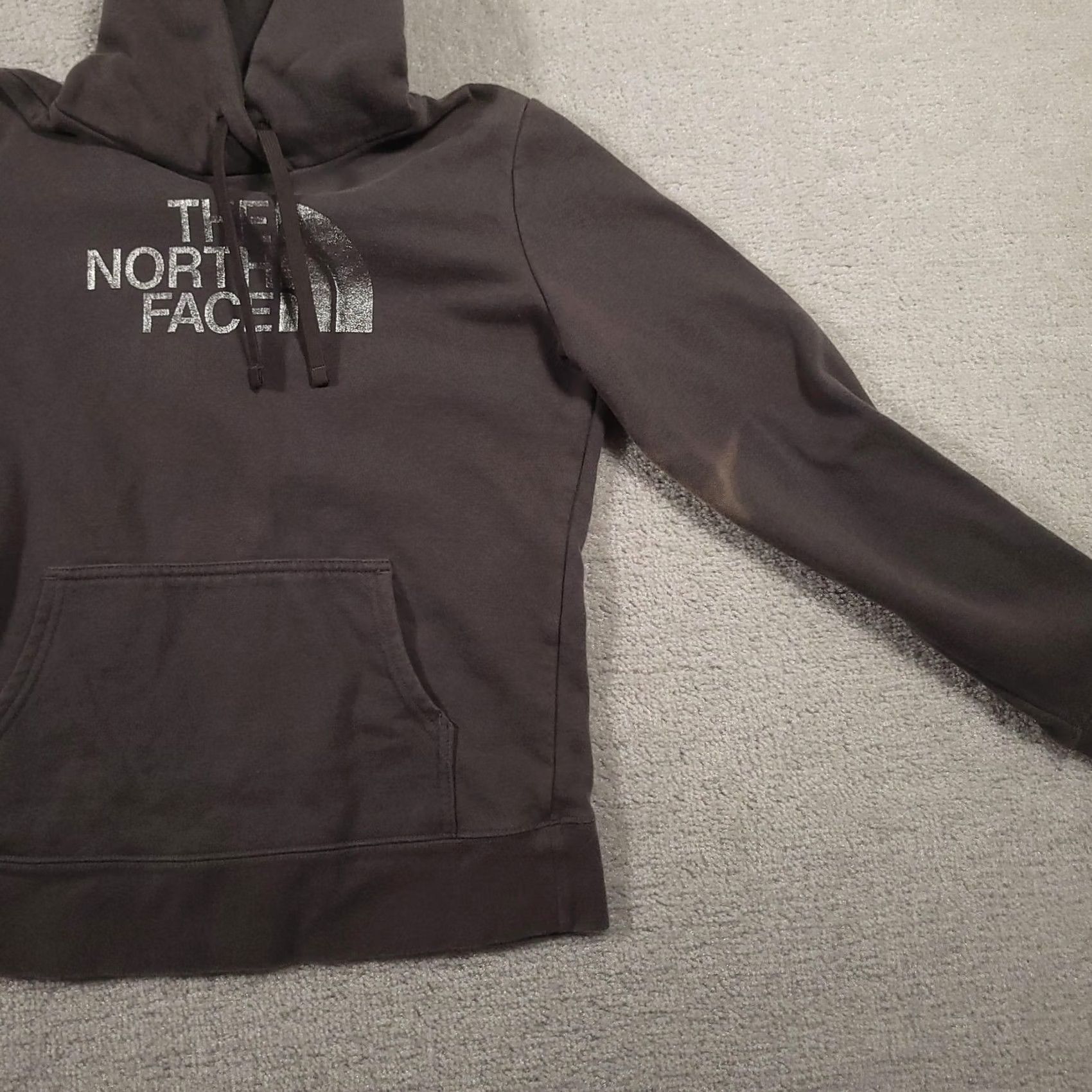 The North Face VINTAGE The North Face Hoodie Womens S Black Pullover Hooded Sweatshirt Pocket Size S / US 4 / IT 40 - 5 Thumbnail