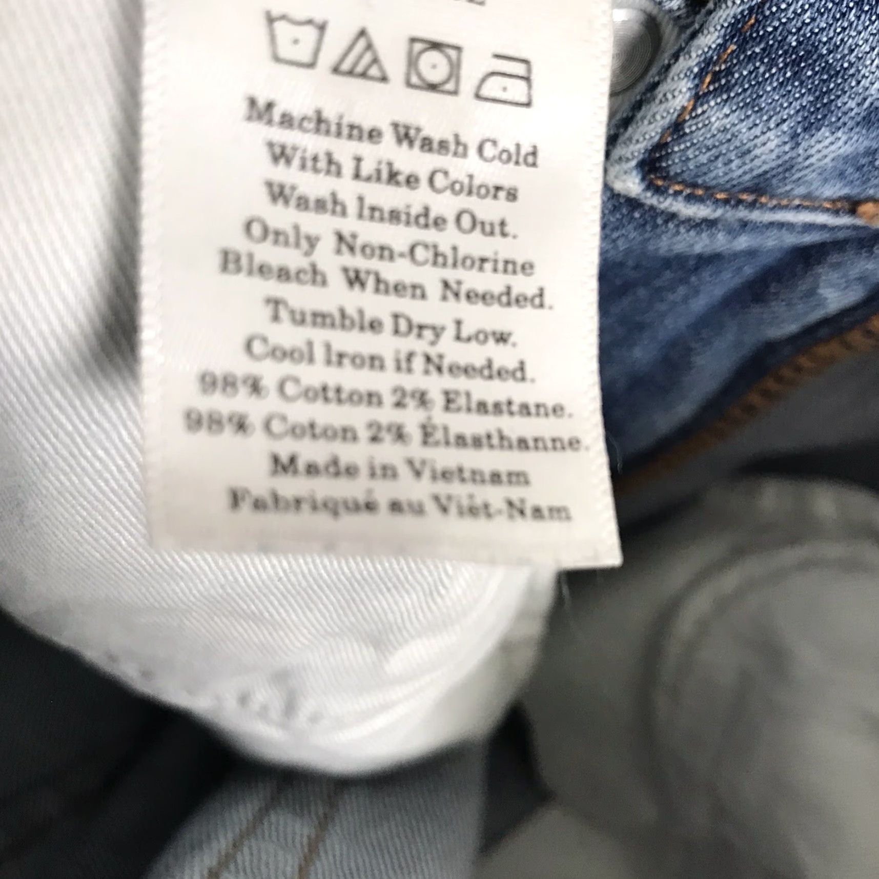 Everlane Everlane Jeans Womens 24 Waist Mid Rise Ankle Skinny Cotton Blue Stretch Denim Size 42" / US 20 - 8 Thumbnail