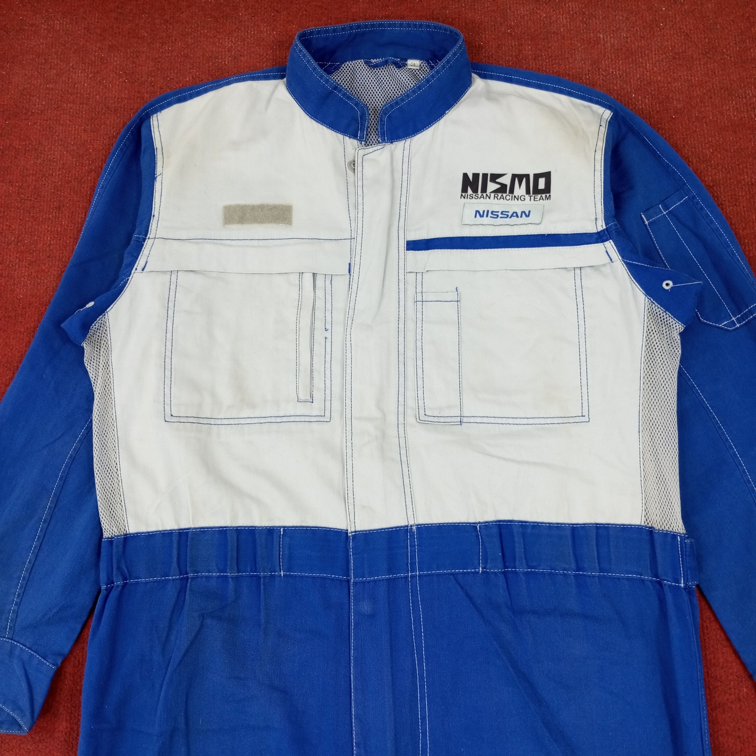 Japanese Brand × Vintage Nismo Nissan Racing Team Workwear Custom Art Coverall Jacket Size US M / EU 48-50 / 2 - 5 Thumbnail
