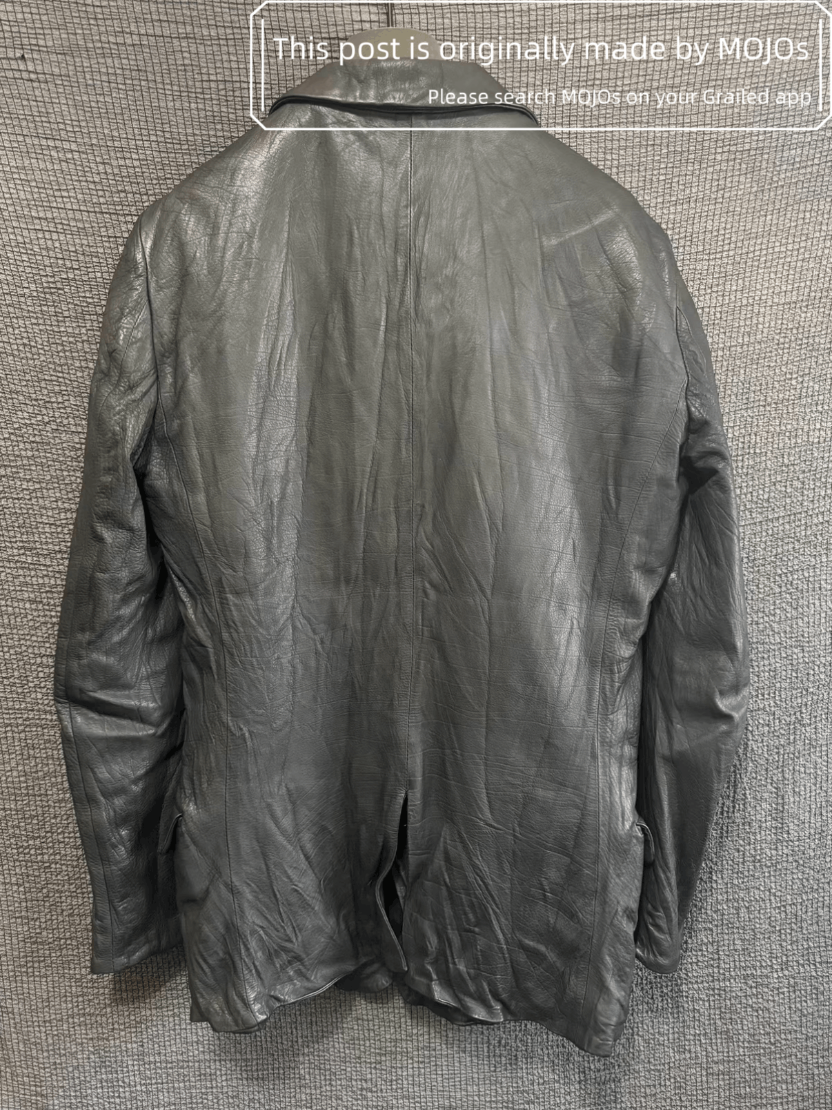 Julius Sz 1 Julius 7 04SS Leather Blazer mojos194311 Size US S / EU 44-46 / 1 - 3 Thumbnail