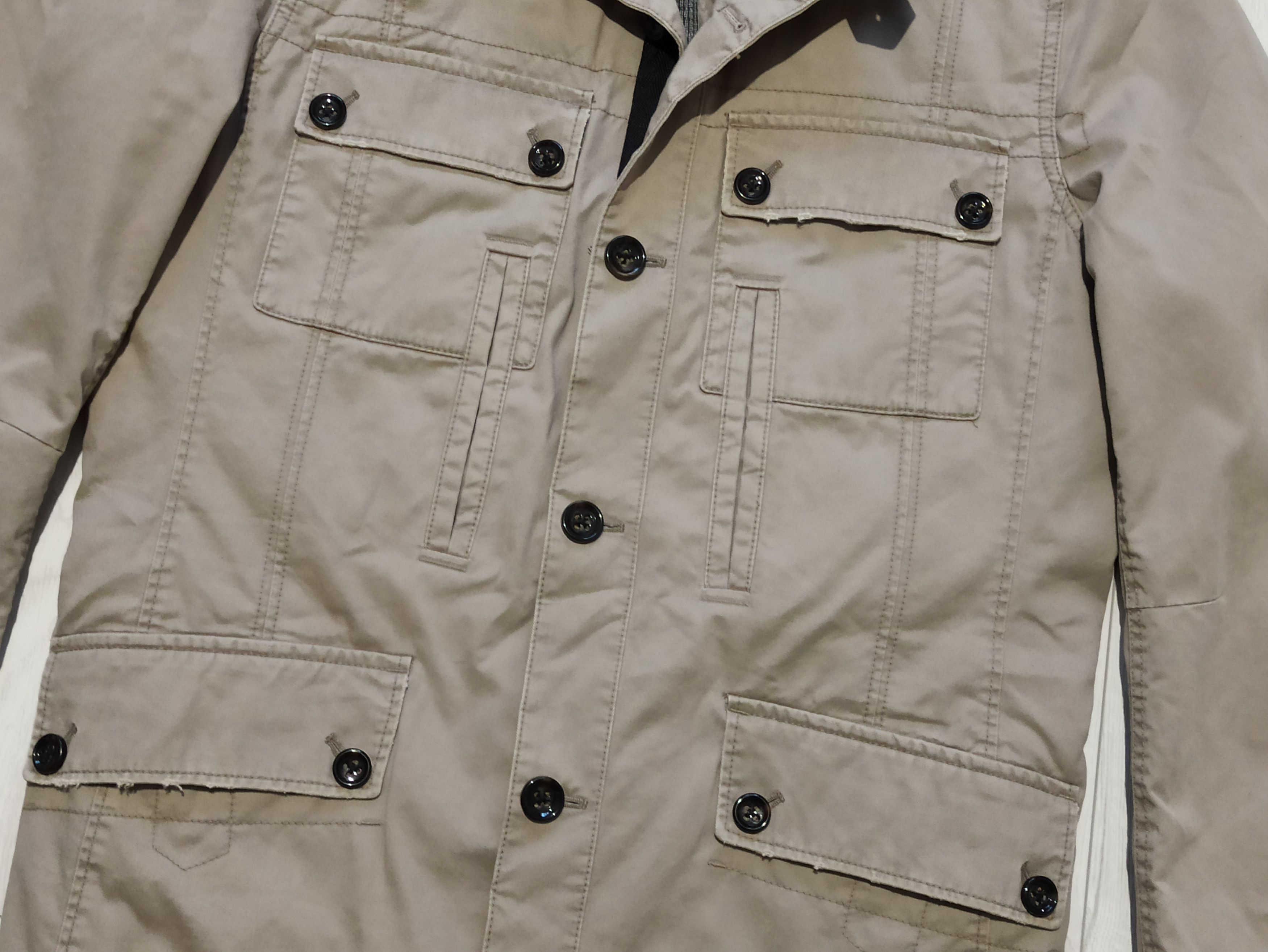 Hugo Boss × Vintage Hugo Boss military vintage Jacket Size US L / EU 52-54 / 3 - 3 Thumbnail
