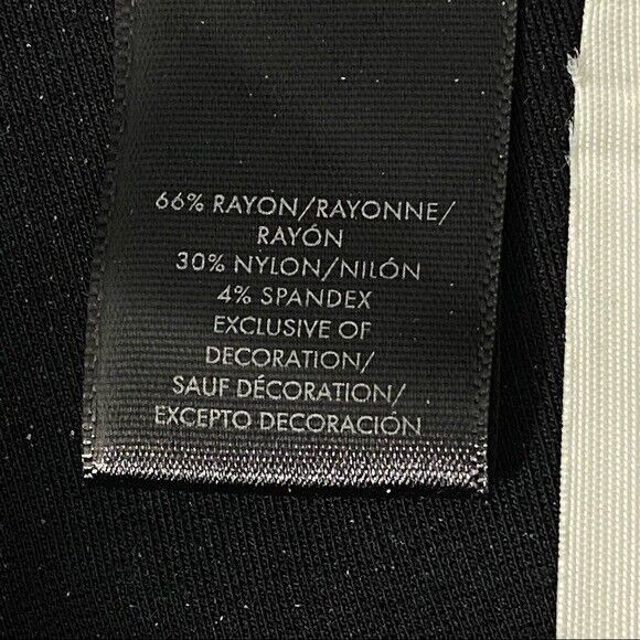 Ann Taylor Ann Taylor Ankle Side Panel Ponte Tuxedo Capri Leggings Blac Size 27" / US 4 / IT 40 - 7 Thumbnail