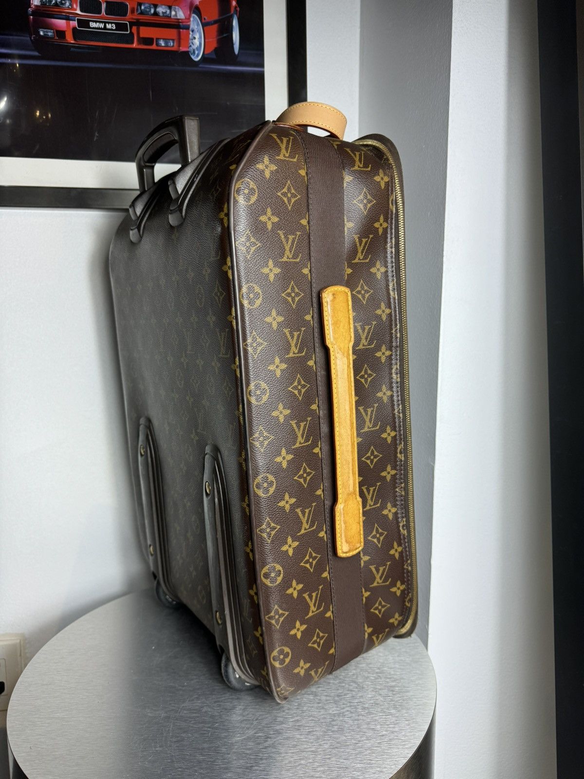 Louis Vuitton Louis Vuitton Monogram Leather Pegas 55 Rolling Suitcase Size ONE SIZE - 18 Thumbnail