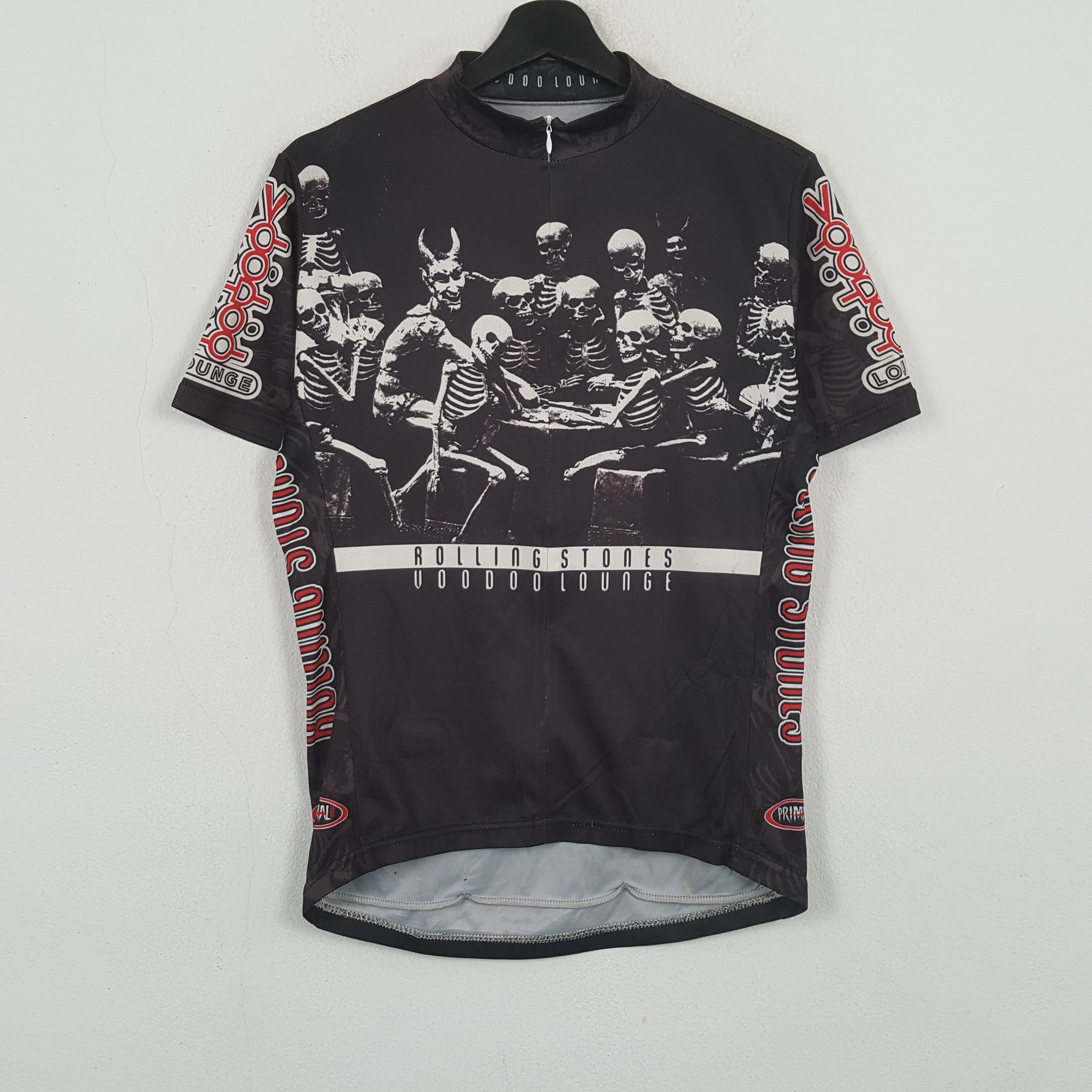 Vintage Rolling Stones Voodoo Lounge Bike Jersey Tshirt RR15 Size US M / EU 48-50 / 2 - 1 Thumbnail