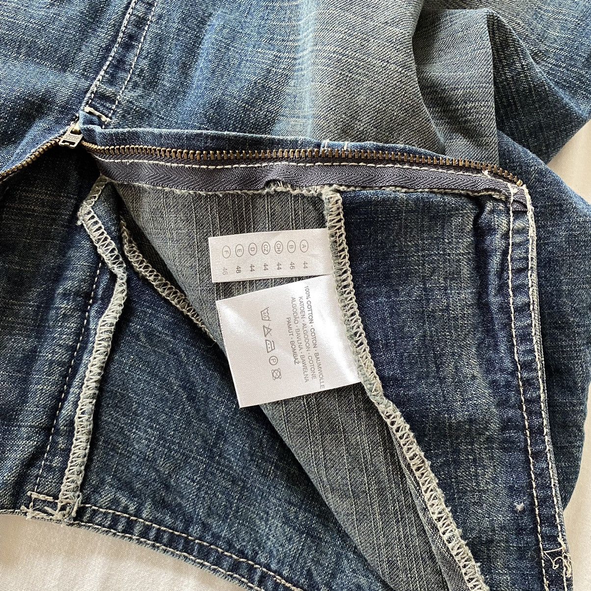 Vintage Vintage washed denim denim midi skirt Size 32" / US 10 / IT 46 - 6 Thumbnail