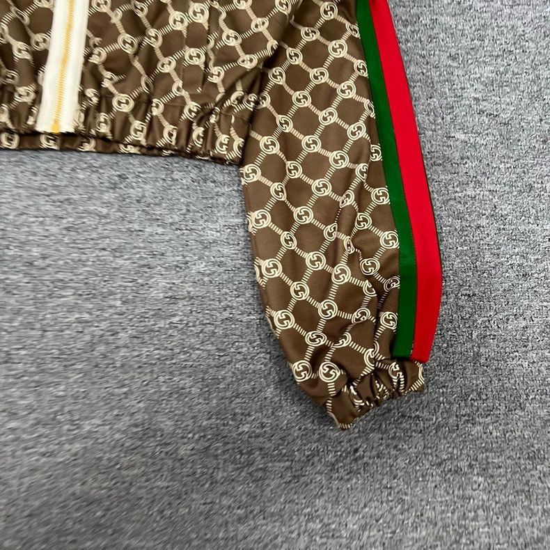 Gucci Gucci Crop Jacket with Double G Print-2506 Size US XS / EU 42 / 0 - 4 Thumbnail