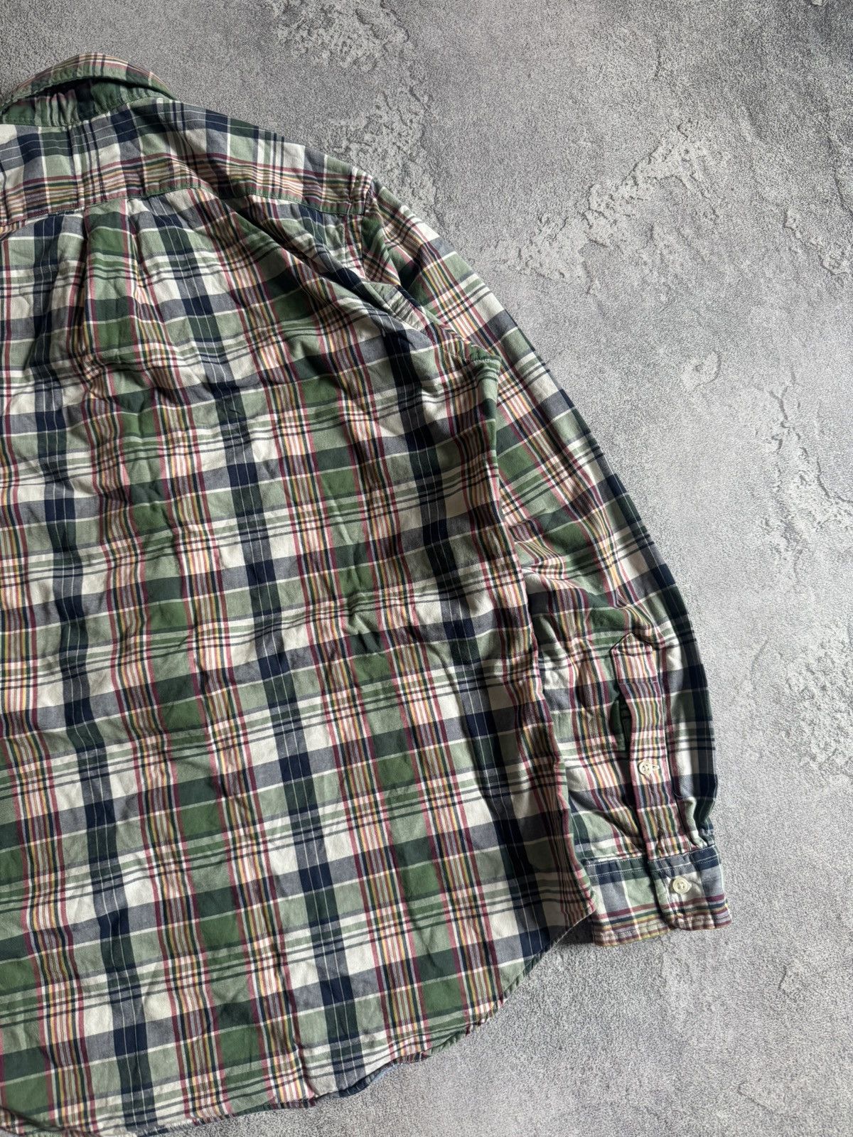 Polo Ralph Lauren Polo Ralph Lauren M chekered button up flannel over shirt Size US M / EU 48-50 / 2 - 14 Thumbnail
