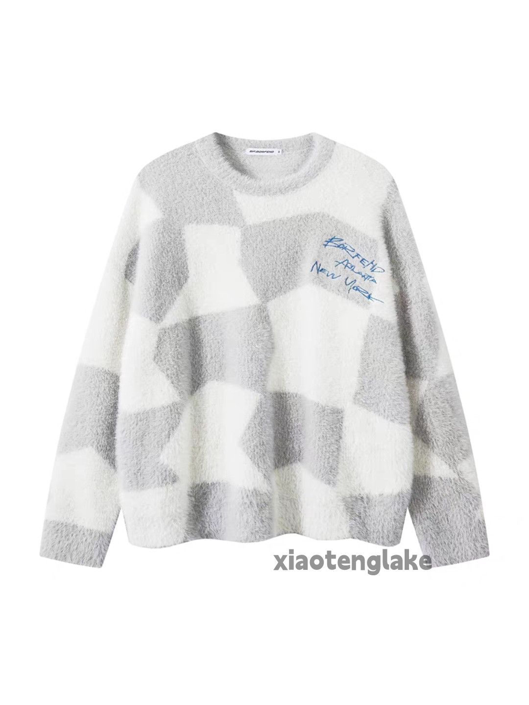 Designer × Japanese Brand × Vintage unisex pattern fleece skate hiphop sweater Size US M / EU 48-50 / 2 - 3 Thumbnail