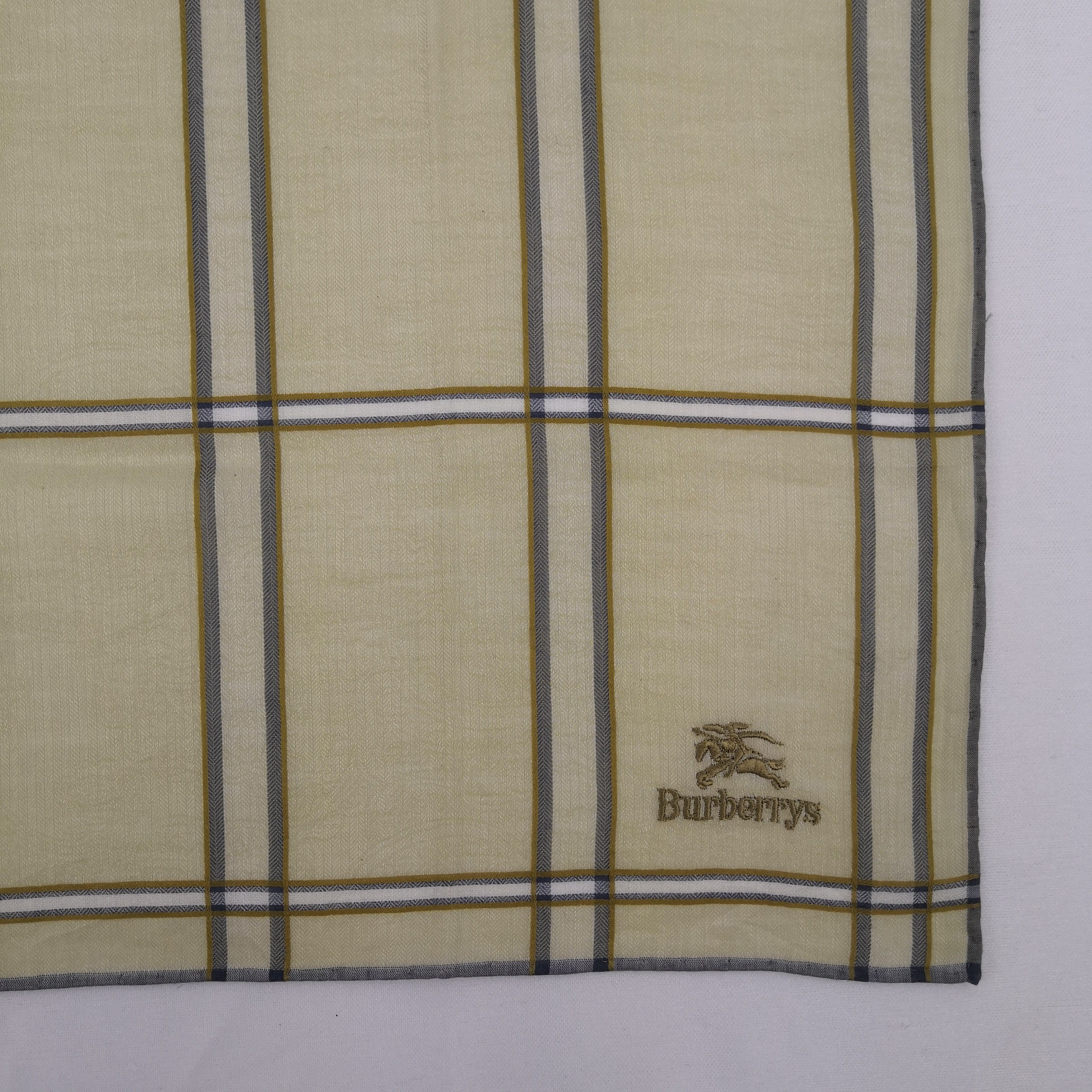 Burberry Vintage Burberry Handkerchief Neckerchief Bandana Size ONE SIZE - 3 Thumbnail