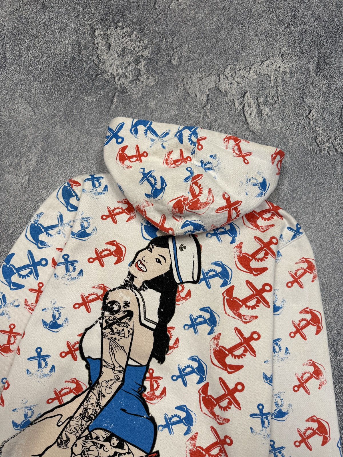 Affliction Vintage Affliction Style Chainsaw Iron Fist Zip Hoodie Size US M / EU 48-50 / 2 - 10 Thumbnail