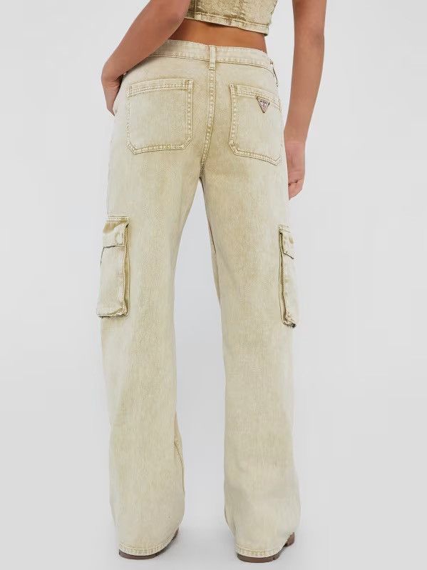Guess × Urban Outfitters GUESS Originals Aged Cargo Pants - Brand New Never Worn Size 28" / US 6 / IT 42 - 3 Thumbnail