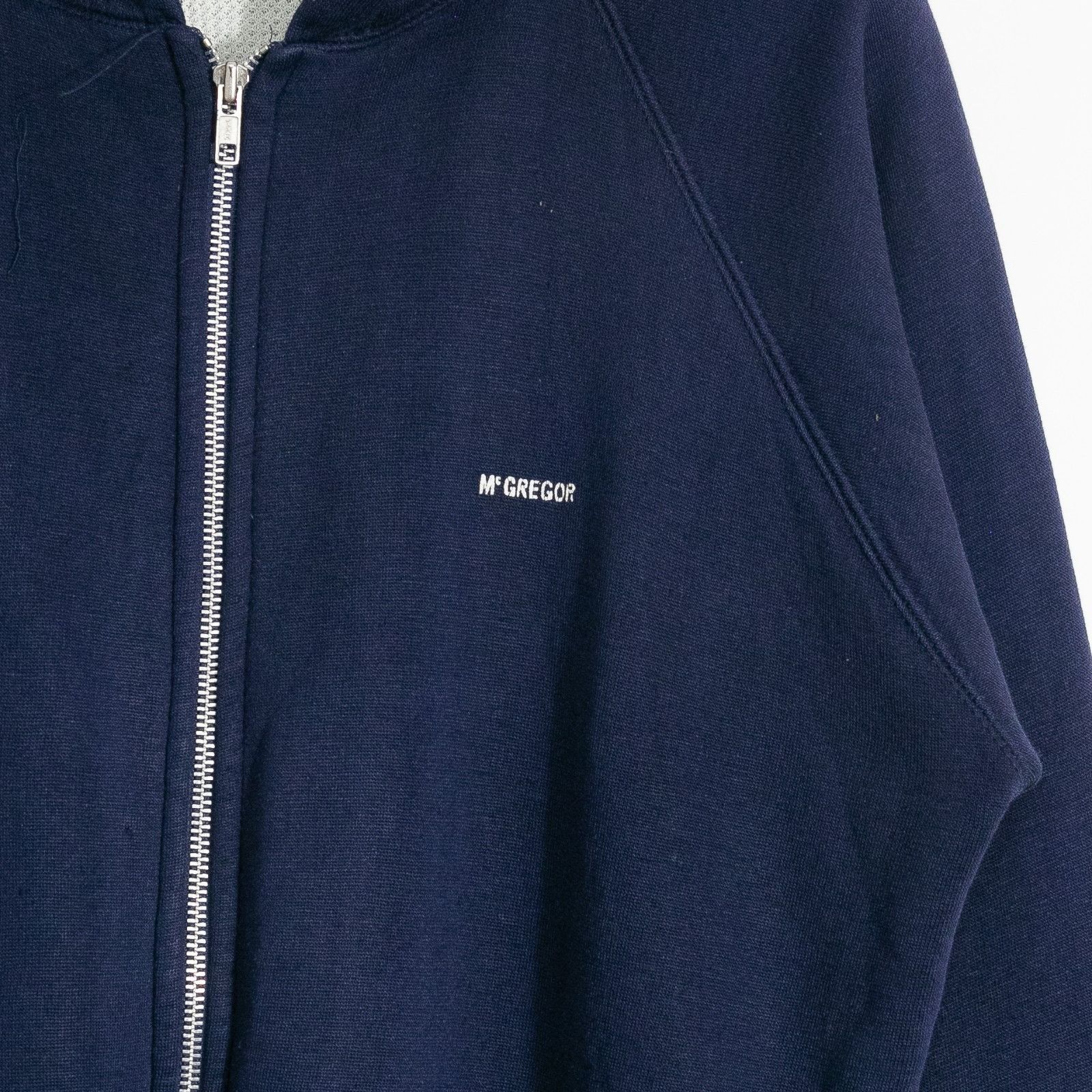 McGregor Vintage 90s McGregor Zip Up Thermal Hoodie Large Distressed Size US L / EU 52-54 / 3 - 3 Thumbnail