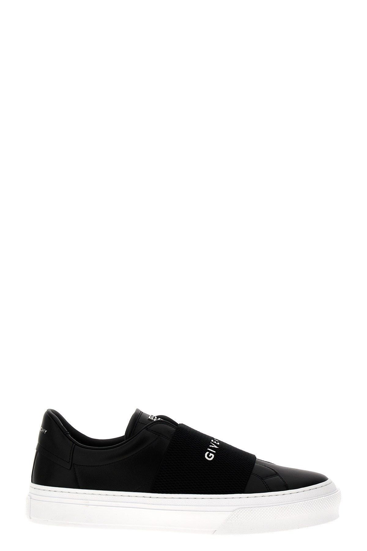 Givenchy o1lv12m1025 City Sport Sneakers With Elastic in Black/White Size US 12 / EU 45 - 2 Thumbnail