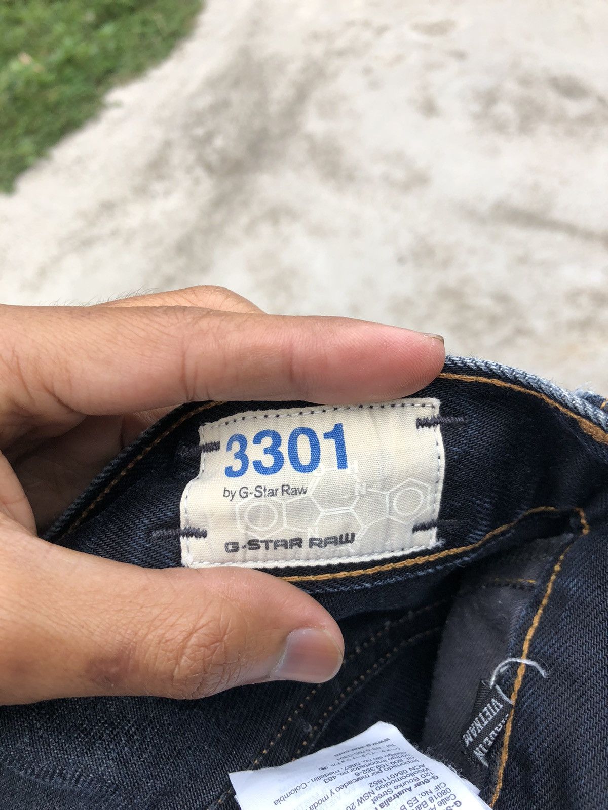 G-Star GSTAR DISTRESSED WASHED DENIM Size US 31 - 6 Thumbnail