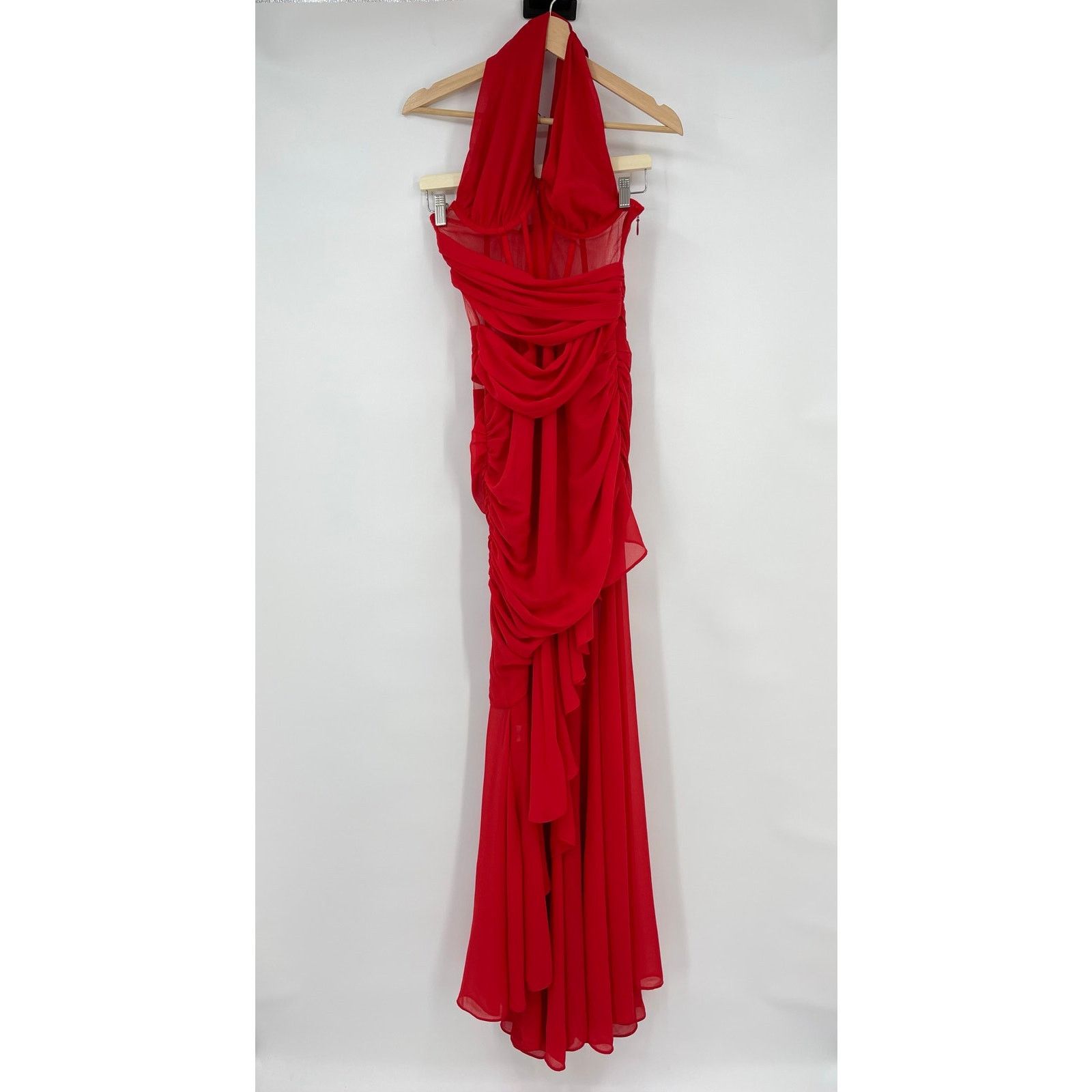 REVOLVE NBD | NWT Christian Gown in Red Corset Maxi Dress S Size S / US 4 / IT 40 - 4 Thumbnail