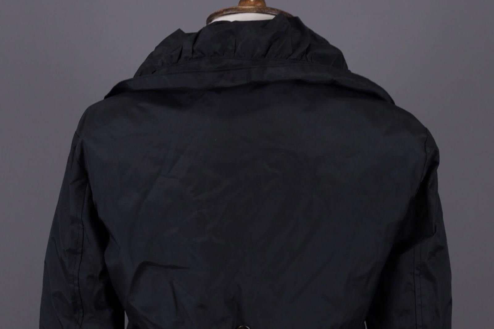 Designer Cop. Copine Black Lagenlook Parka Coat Jacket Size 30 Size M / US 6-8 / IT 42-44 - 11 Thumbnail