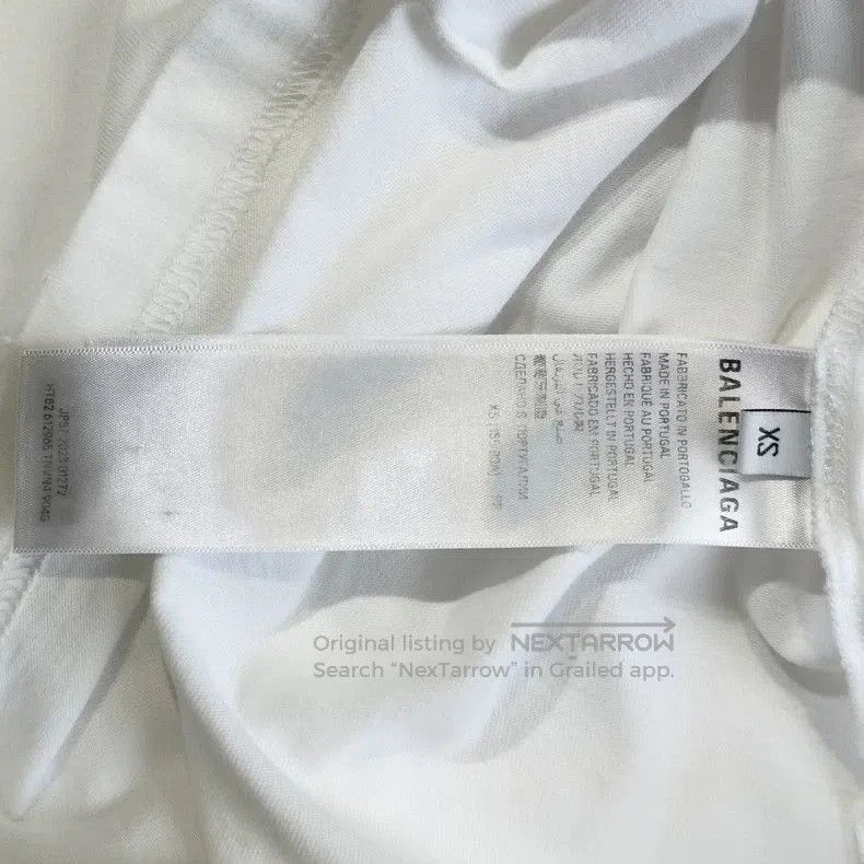 Balenciaga Balenciaga Paris Distressed Ink T. Size US XS / EU 42 / 0 - 5 Thumbnail