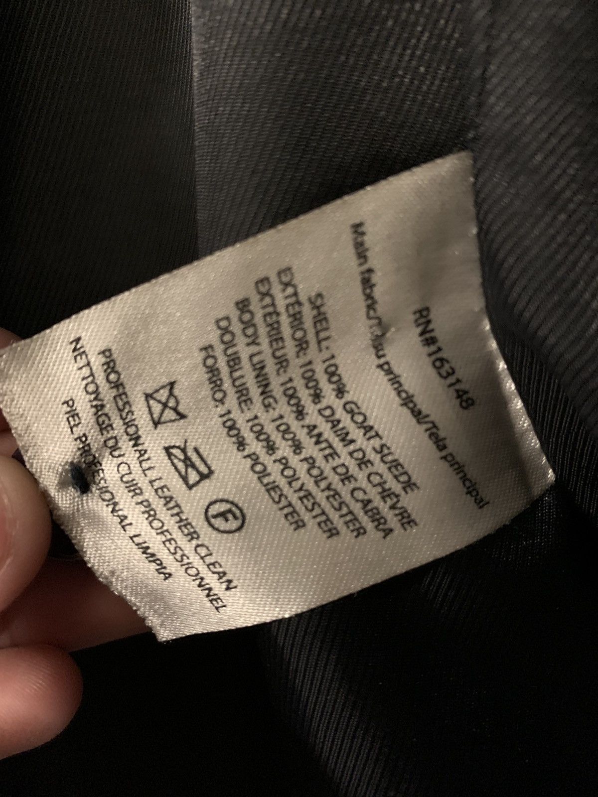 Slate & Stone slate & stone faded goat leather zip up jacket Size US S / EU 44-46 / 1 - 5 Thumbnail