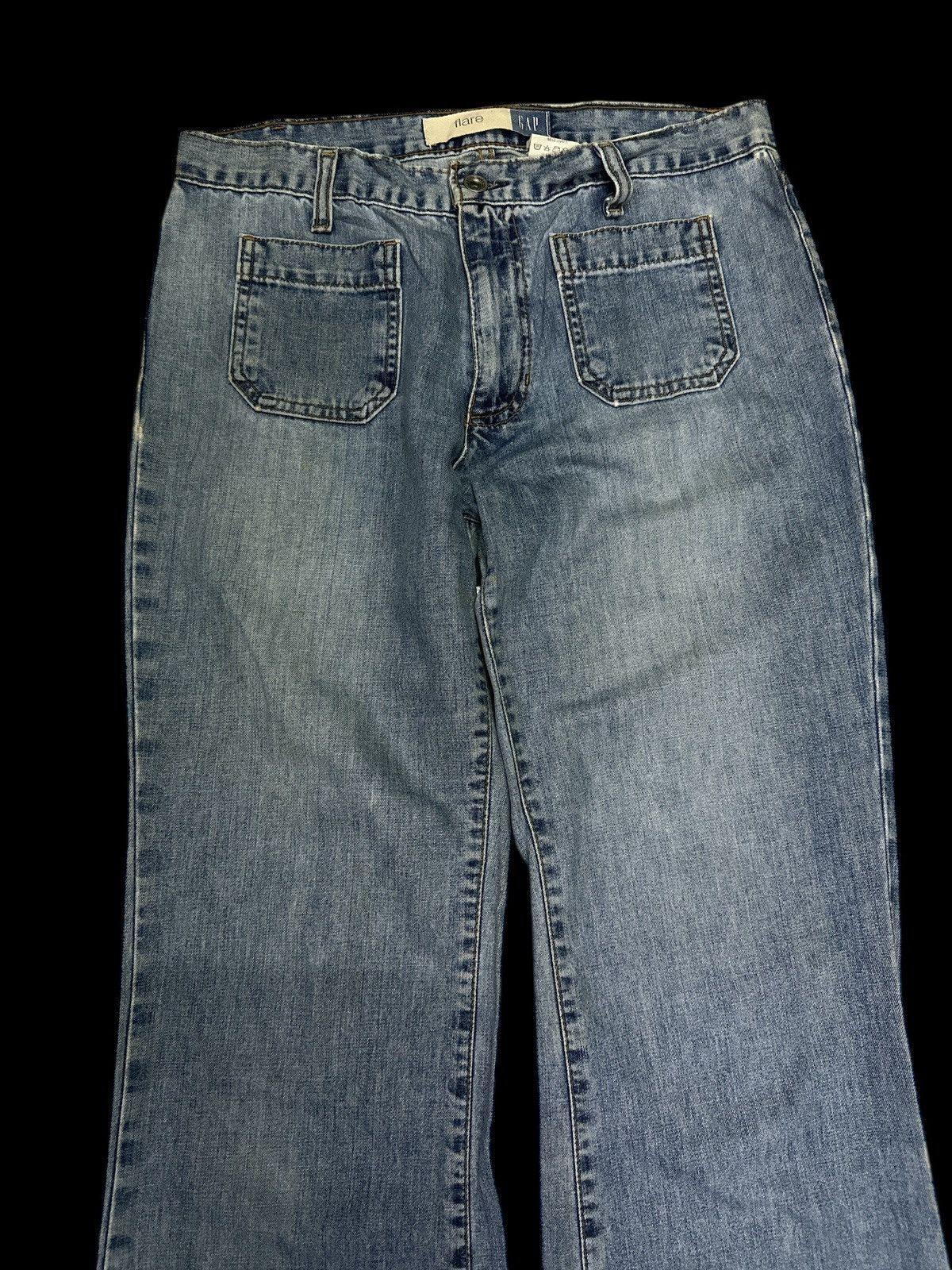 Vintage Flare Bootcut 90s Gap Double Pocket 💥❗️ Size US 32 / EU 48 - 5 Thumbnail