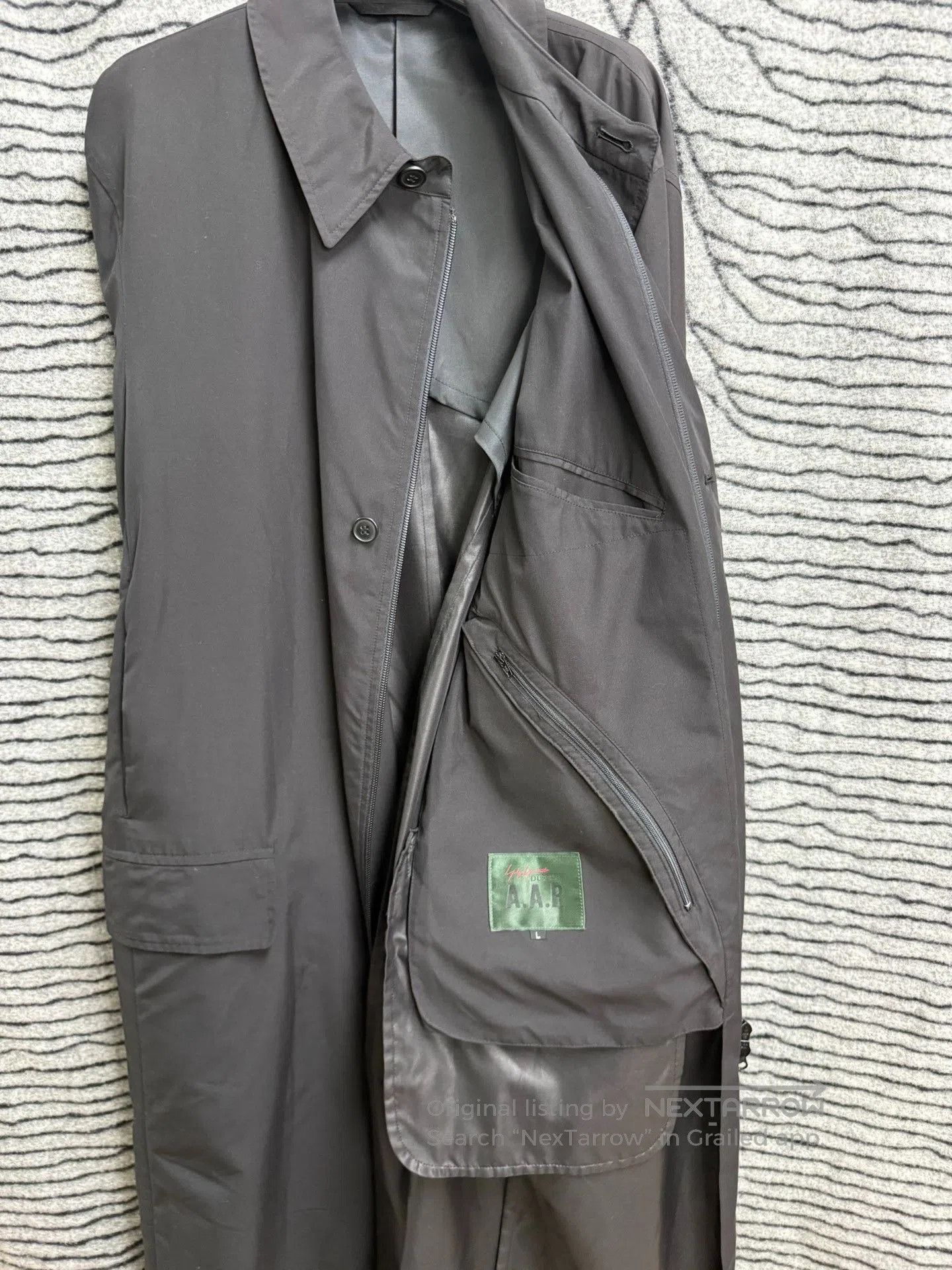 Yohji Yamamoto Yohji Yamamoto A.A.R Nylon Functional Coat. Size US L / EU 52-54 / 3 - 5 Thumbnail