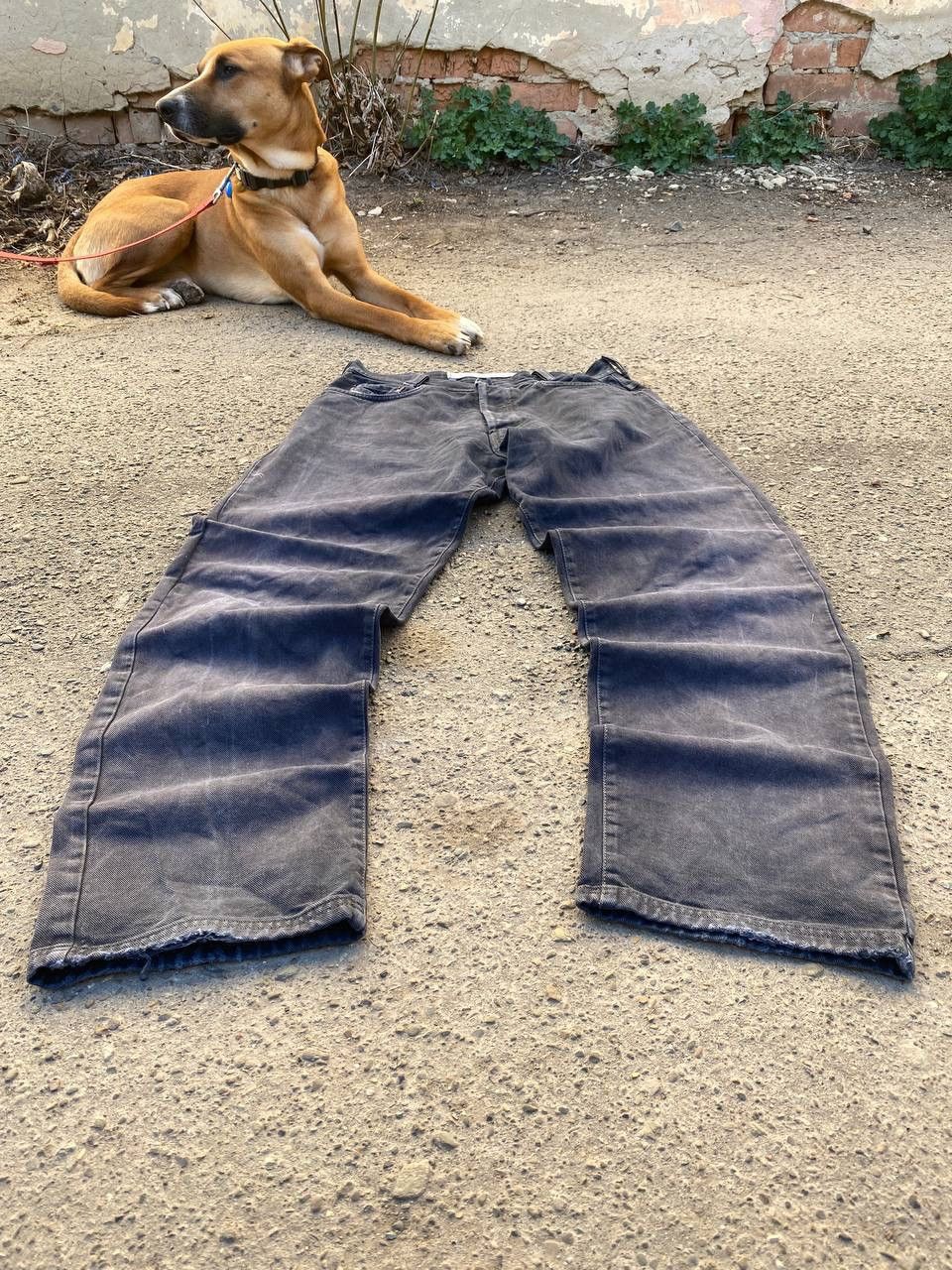 Diesel Diesel Faded blue Baggy avant garde denim y2k jeans pants Size US 33 - 1 Thumbnail
