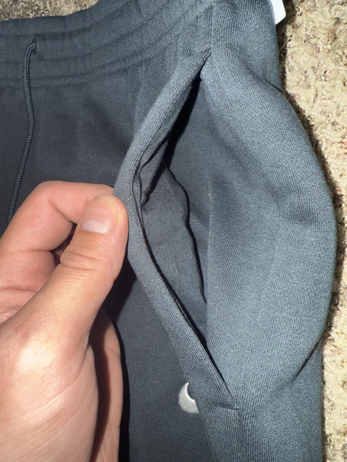 Nike Nike Women Phoenix Fleece High-Waisted Wide-Leg Pants Sample Size 36" / US 14 / IT 50 - 4 Thumbnail