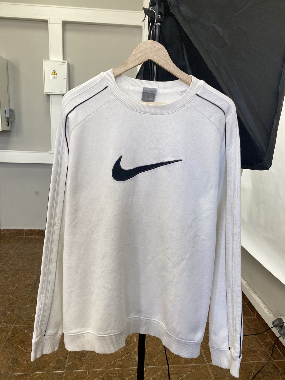 Nike 🇺🇸 Vintage 90s Nike Sweatshirt Y2K Hype Rare Retro Size US XXL / EU 58 / 5 - 1 Thumbnail