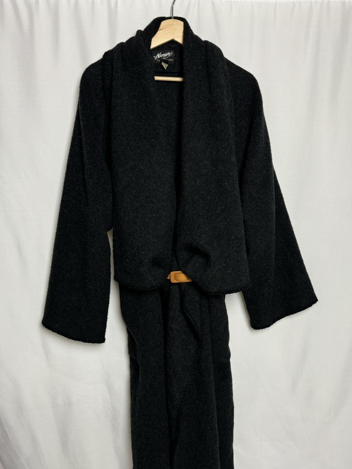 Vintage Nicowa Vintage long wool coat Size M / US 6-8 / IT 42-44 - 4 Thumbnail