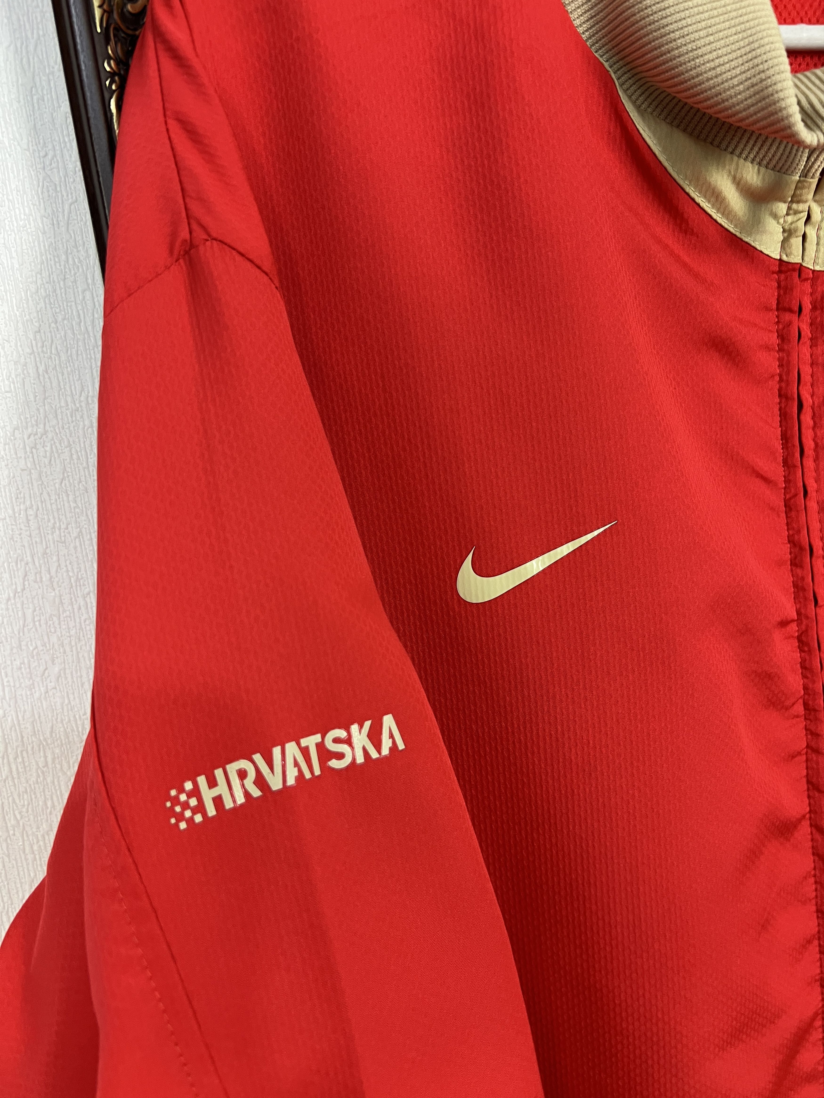 Nike Vintage Nike Croatia Football Jacket Soccer Track Top Size US XXL / EU 58 / 5 - 4 Thumbnail