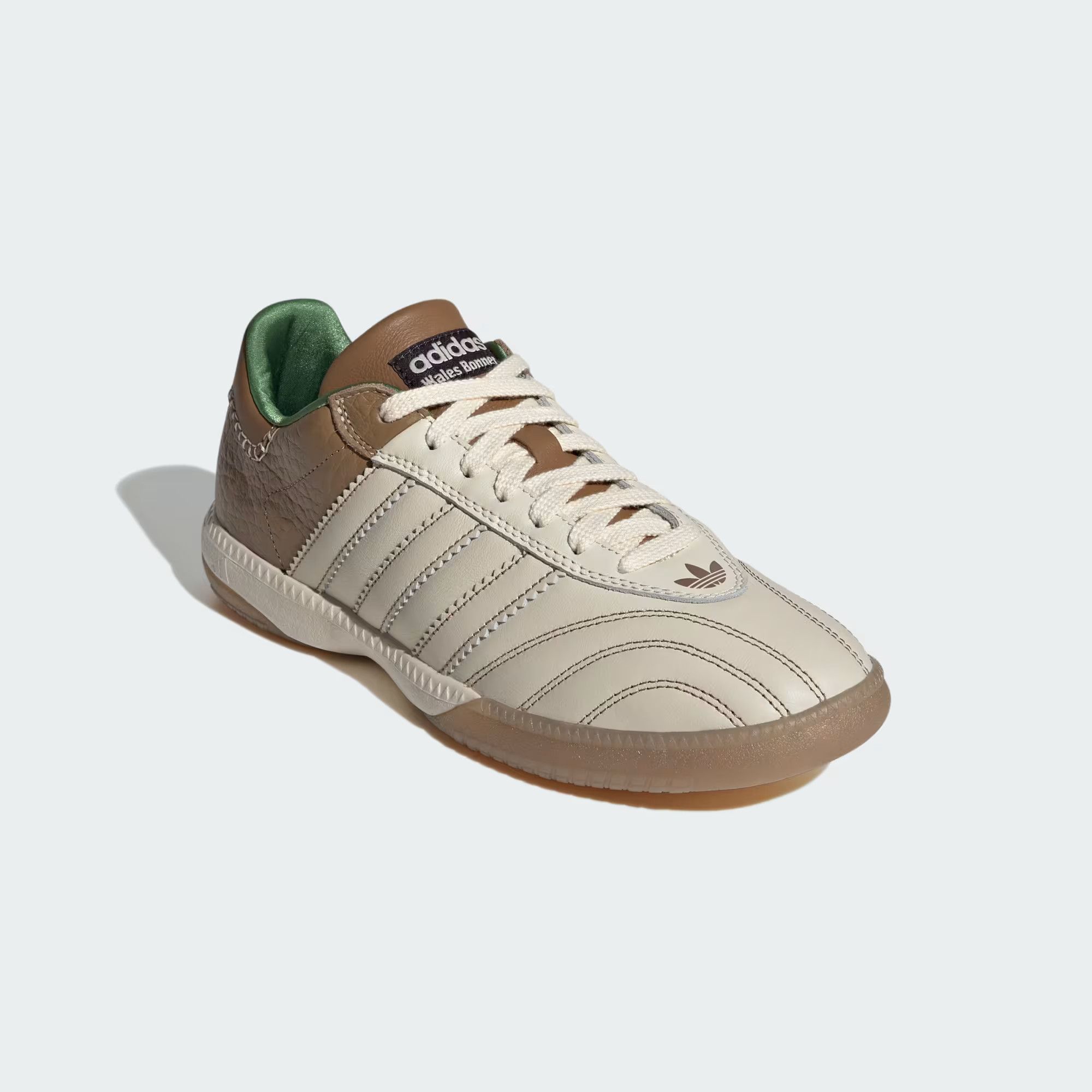 Adidas × Wales Bonner o1mle0725 Samba Millennium Low-Top Sneakers in White/Neutral Size US 11 / EU 44 - 3 Thumbnail