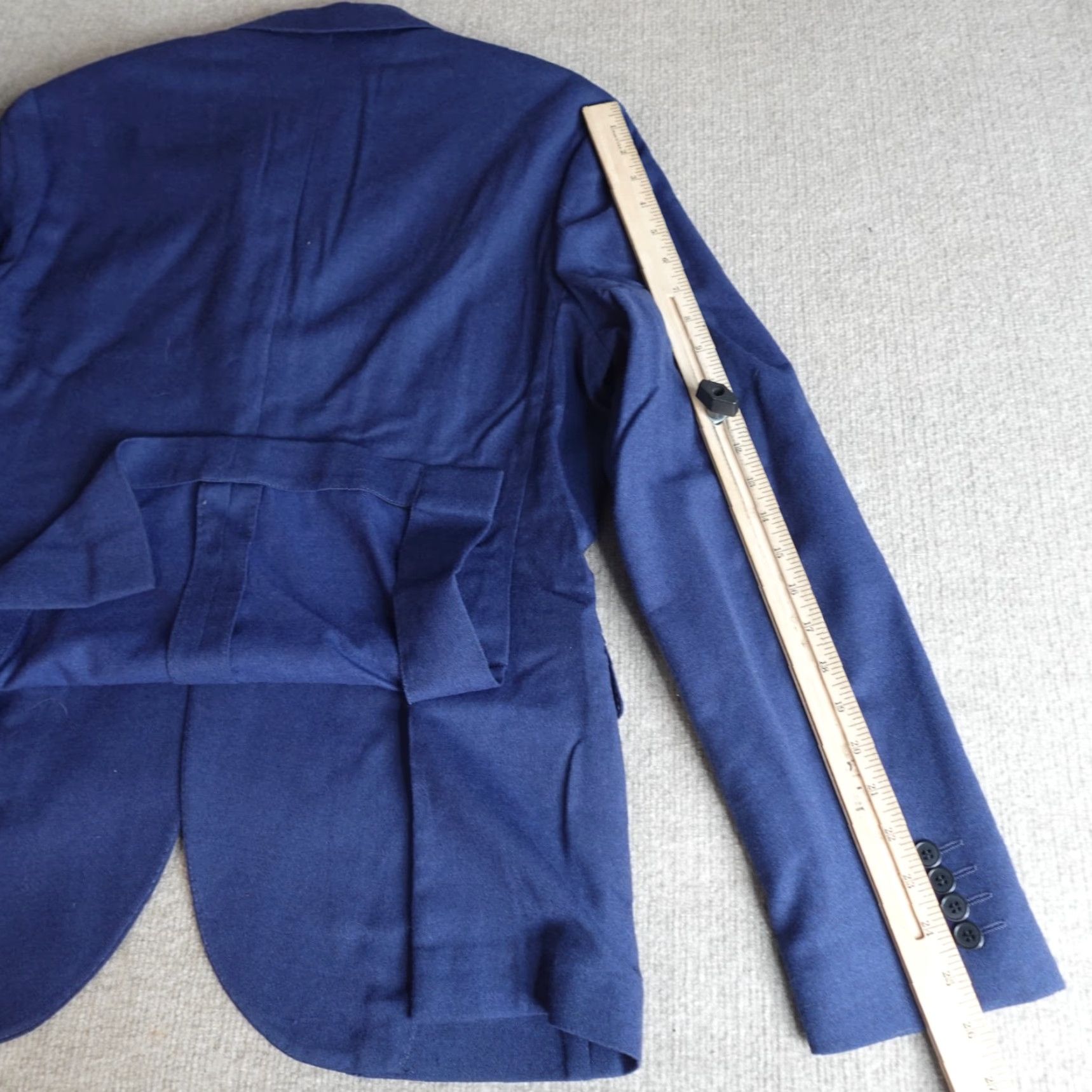 H&M H&M Sport Coat Jacket 42R Blue Slim Fit Notch Lapel Two-Button Single-Breasted JACKET Coats & Jackets Men Regular Size Sport Coat Size US XS / EU 42 / 0 - 7 Thumbnail