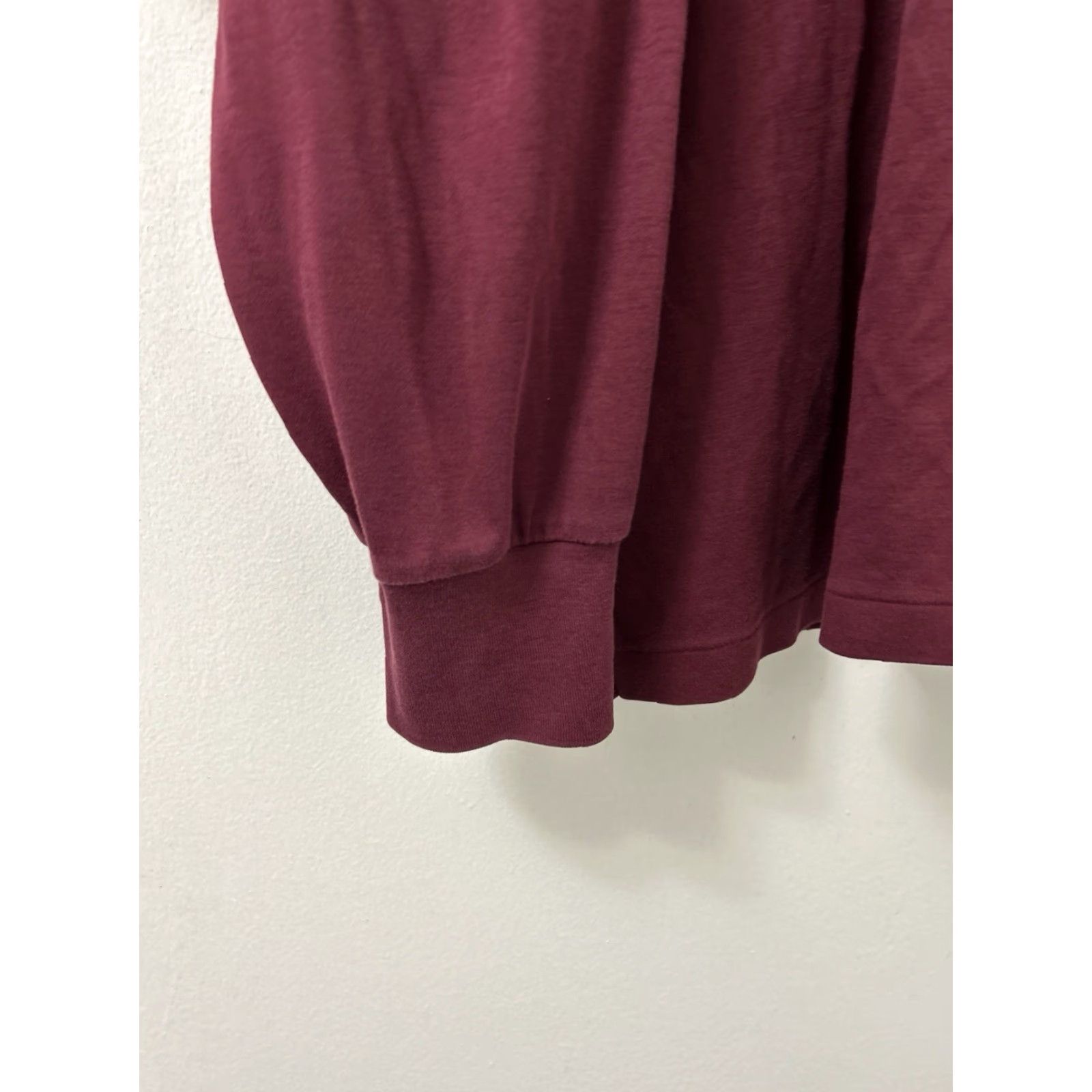 Polo Ralph Lauren Polo Ralph Lauren Shirt Mens XL Red Maroon Classic Fit Rugby L/S Size US XL / EU 56 / 4 - 5 Thumbnail