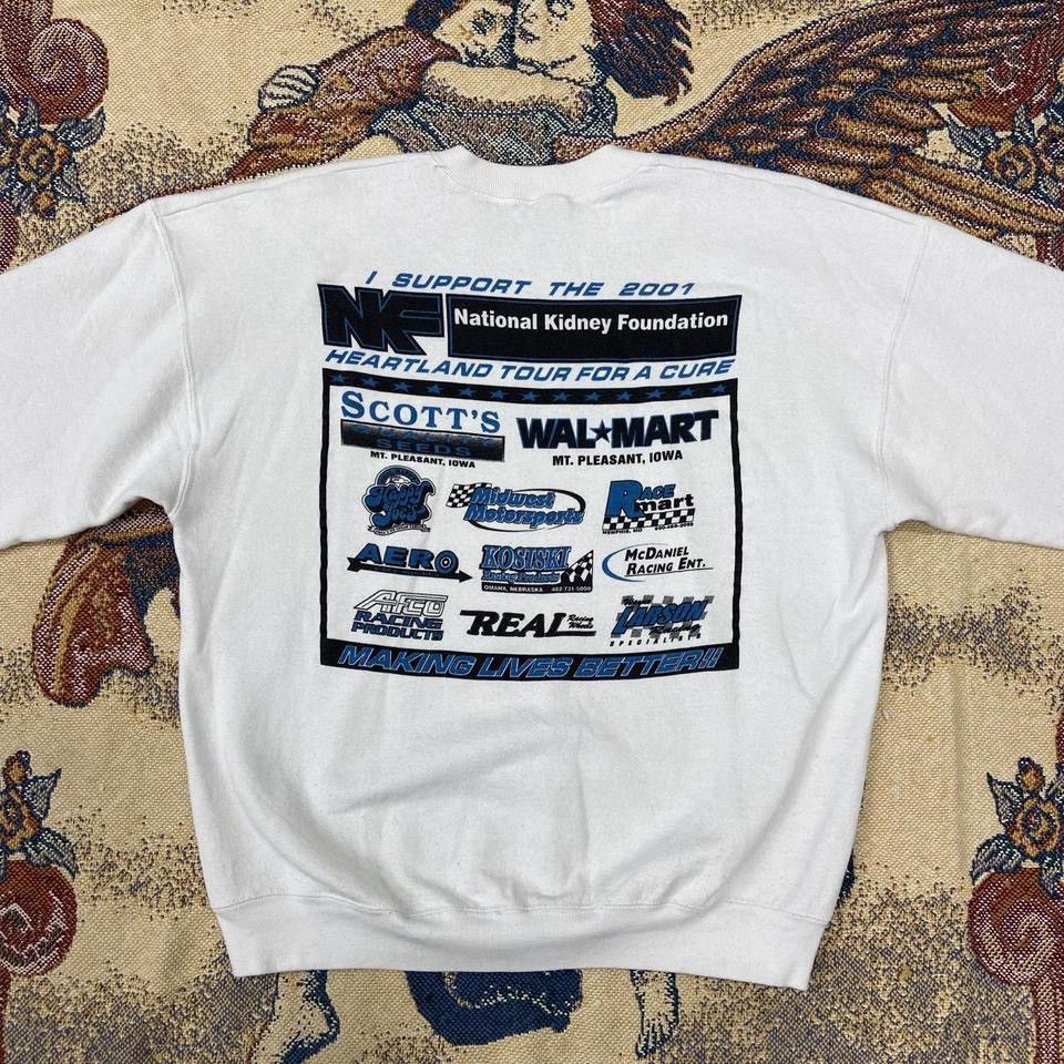 Vintage Vintage 2001 NKF Tour Racing Sweatshirt Size US XL / EU 56 / 4 - 2 Thumbnail