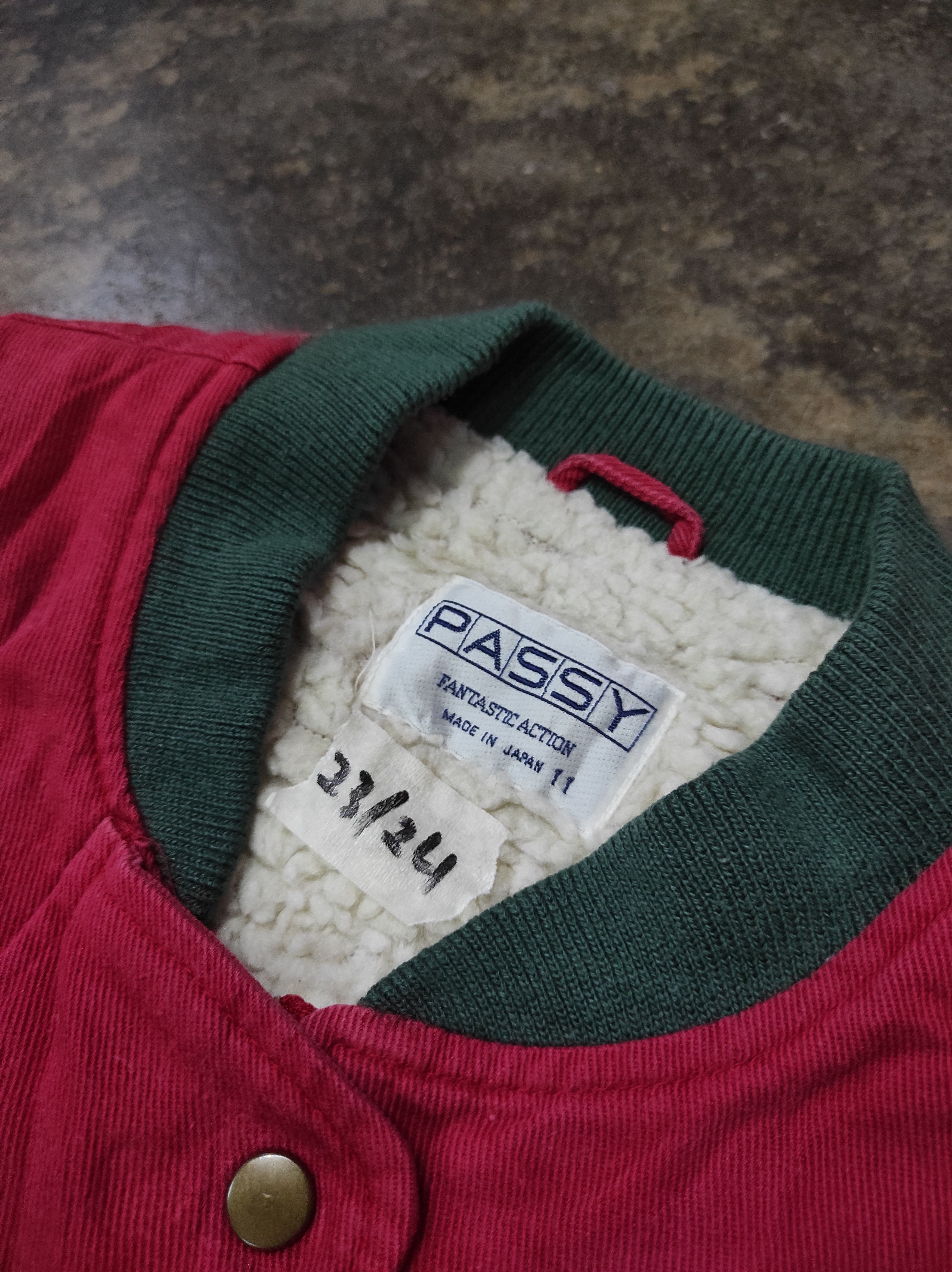 Japanese Brand × Vintage PASSY MULTICOLOUR VARSITY JACKET Size US M / EU 48-50 / 2 - 7 Thumbnail