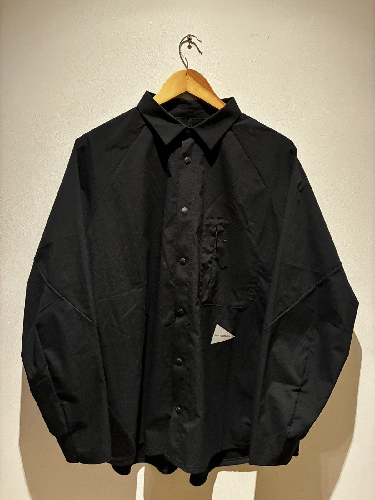 And Wander And Wander Fleece Back Button up shirt Size US XL / EU 56 / 4 - 1 Thumbnail