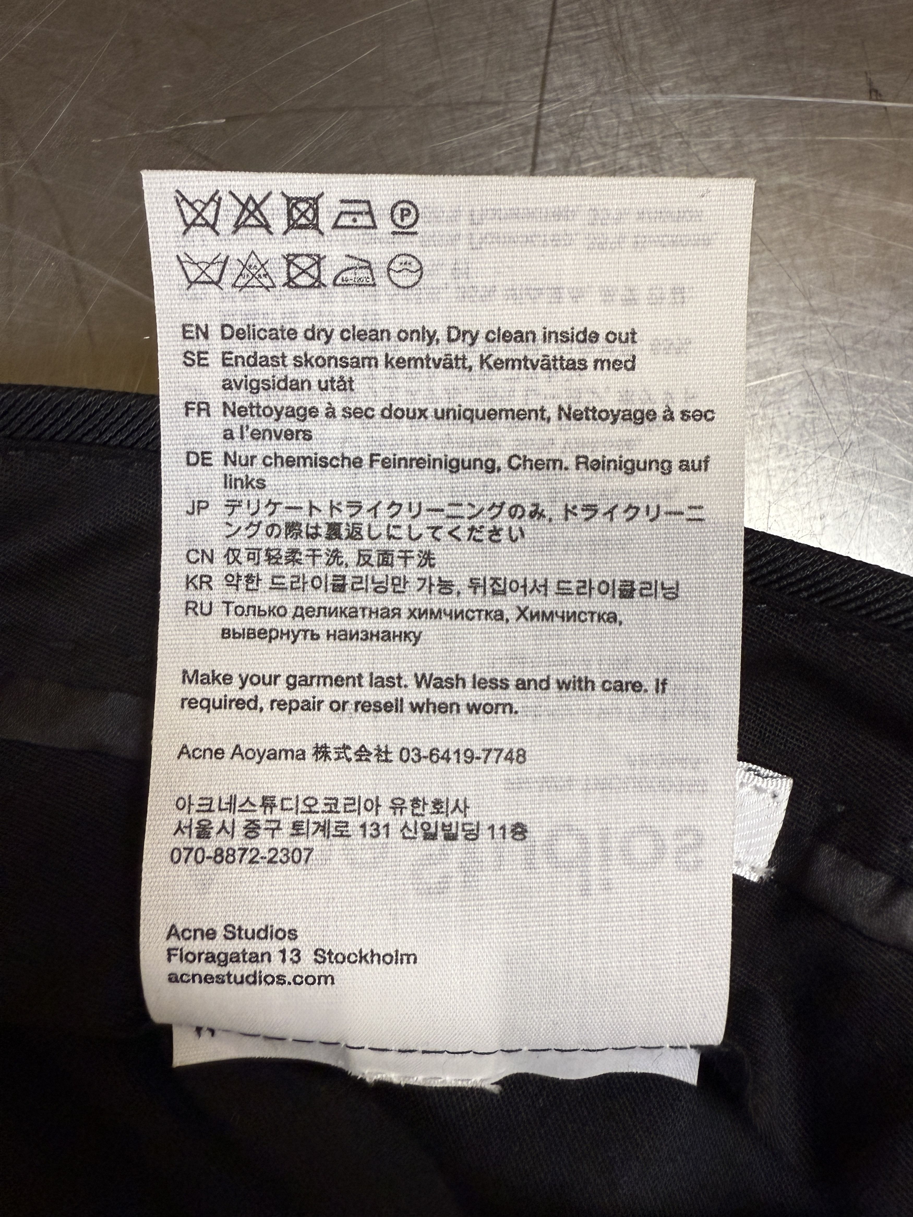 Acne Studios $660 Acne Studios Gathered Pants Size 27" / US 4 / IT 40 - 12 Thumbnail