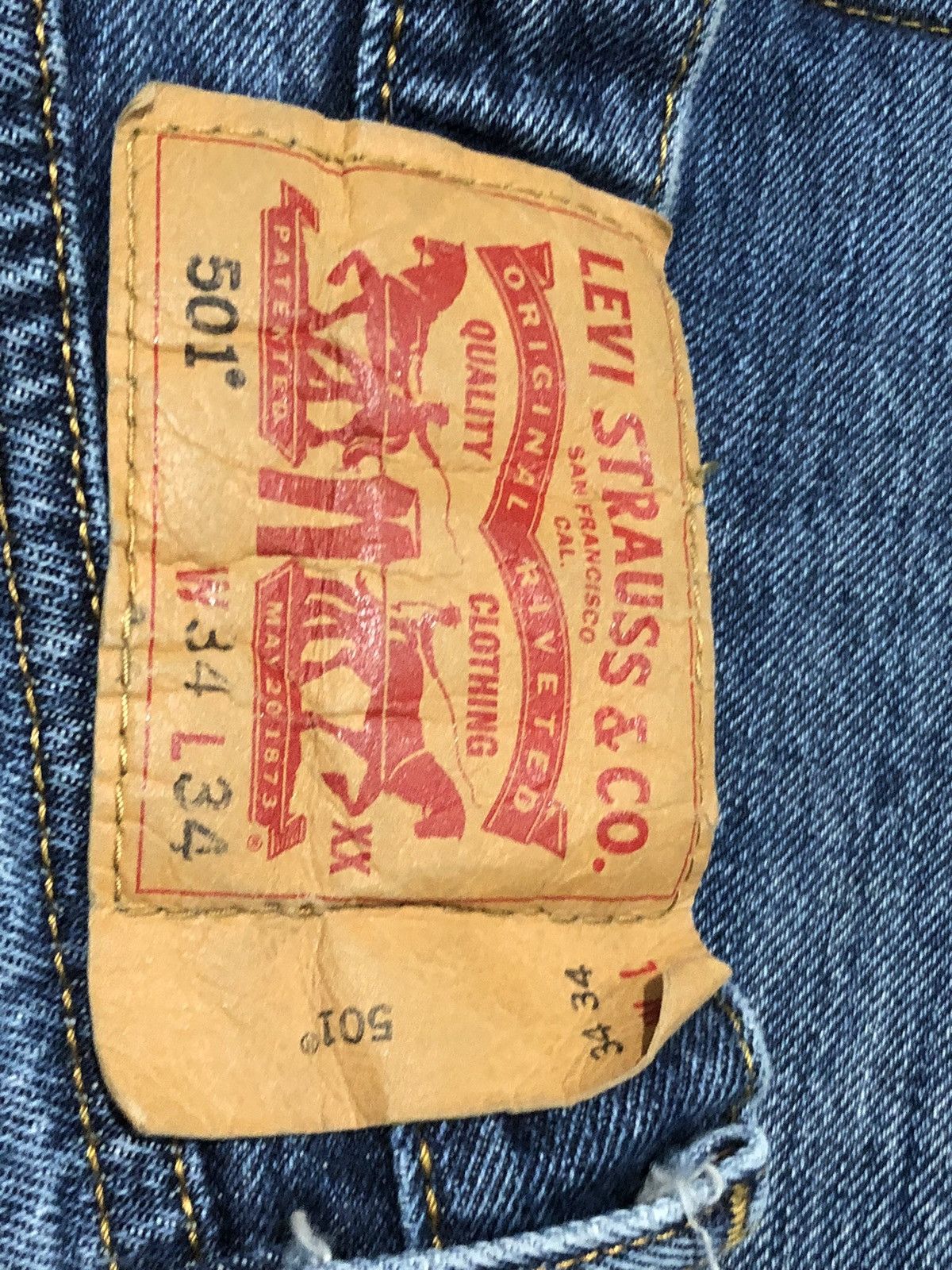 Levi's Levi’s 501 XX Jeans Size US 34 / EU 50 - 5 Thumbnail