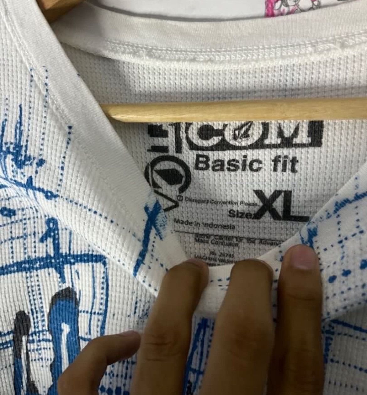 Volcom VINTAGE VOLCOM WAFFLE TEE LONGSLEEVE Size US XL / EU 56 / 4 - 3 Thumbnail