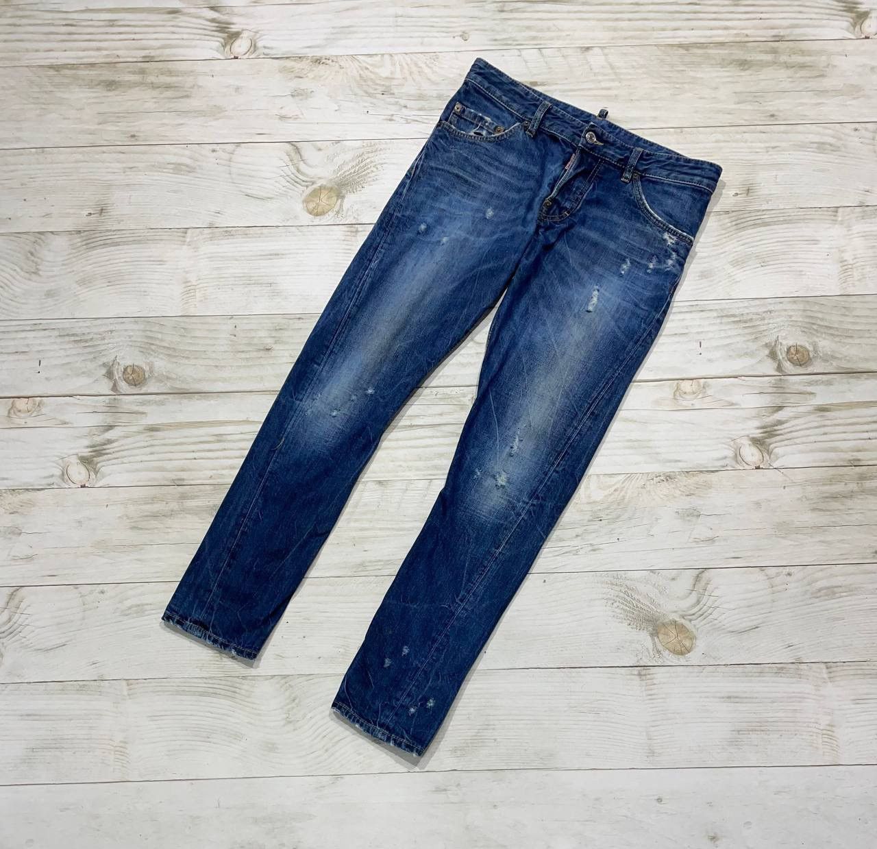 Dsquared2 Dsquared Kenny Twist Jeans Denim Y2K Blue Mens Size 46 30 S Size US 30 / EU 46 - 2 Thumbnail