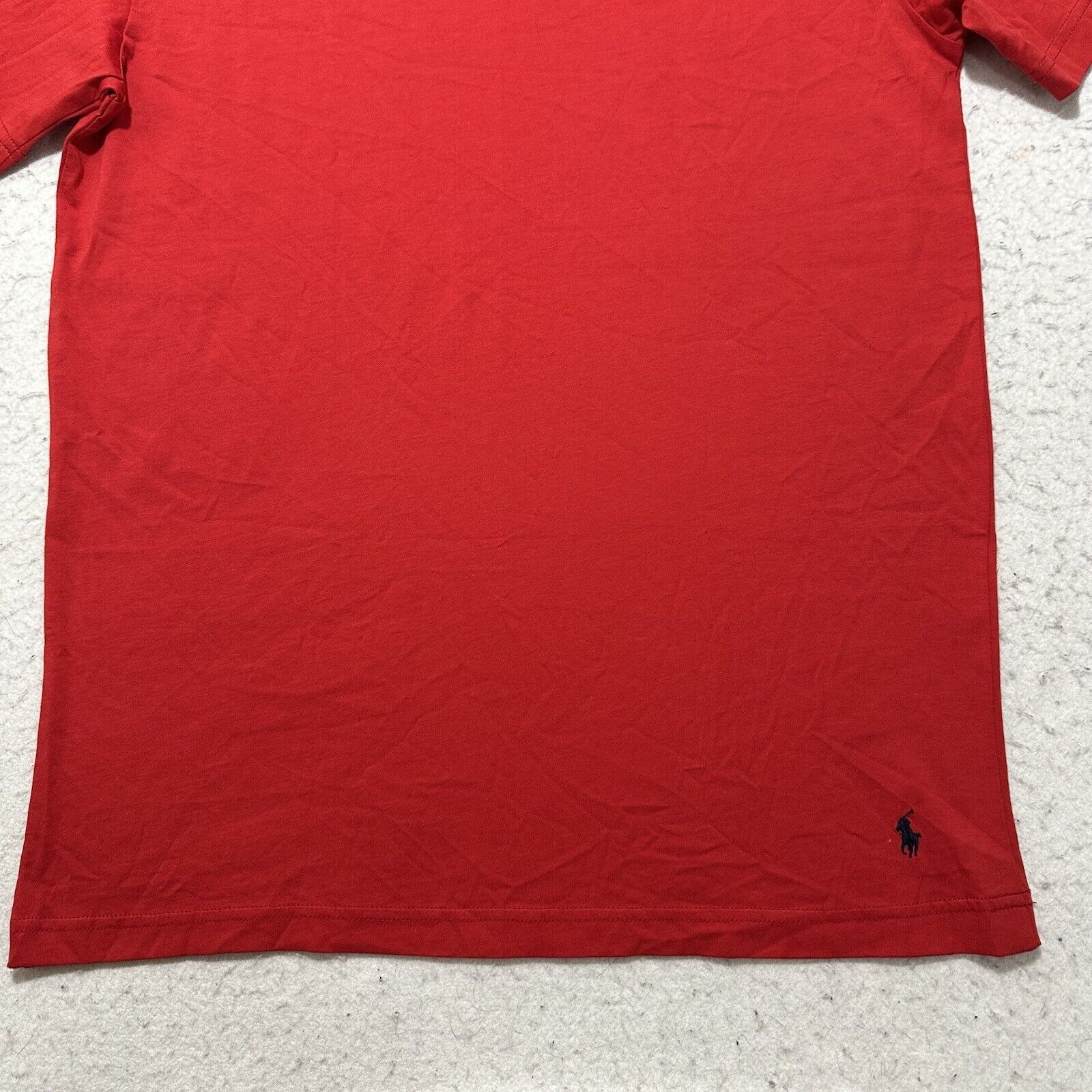 Polo Ralph Lauren Polo Ralph Lauren Medium V Neck T Shirt Red Navy Blue Pony Size US M / EU 48-50 / 2 - 6 Thumbnail