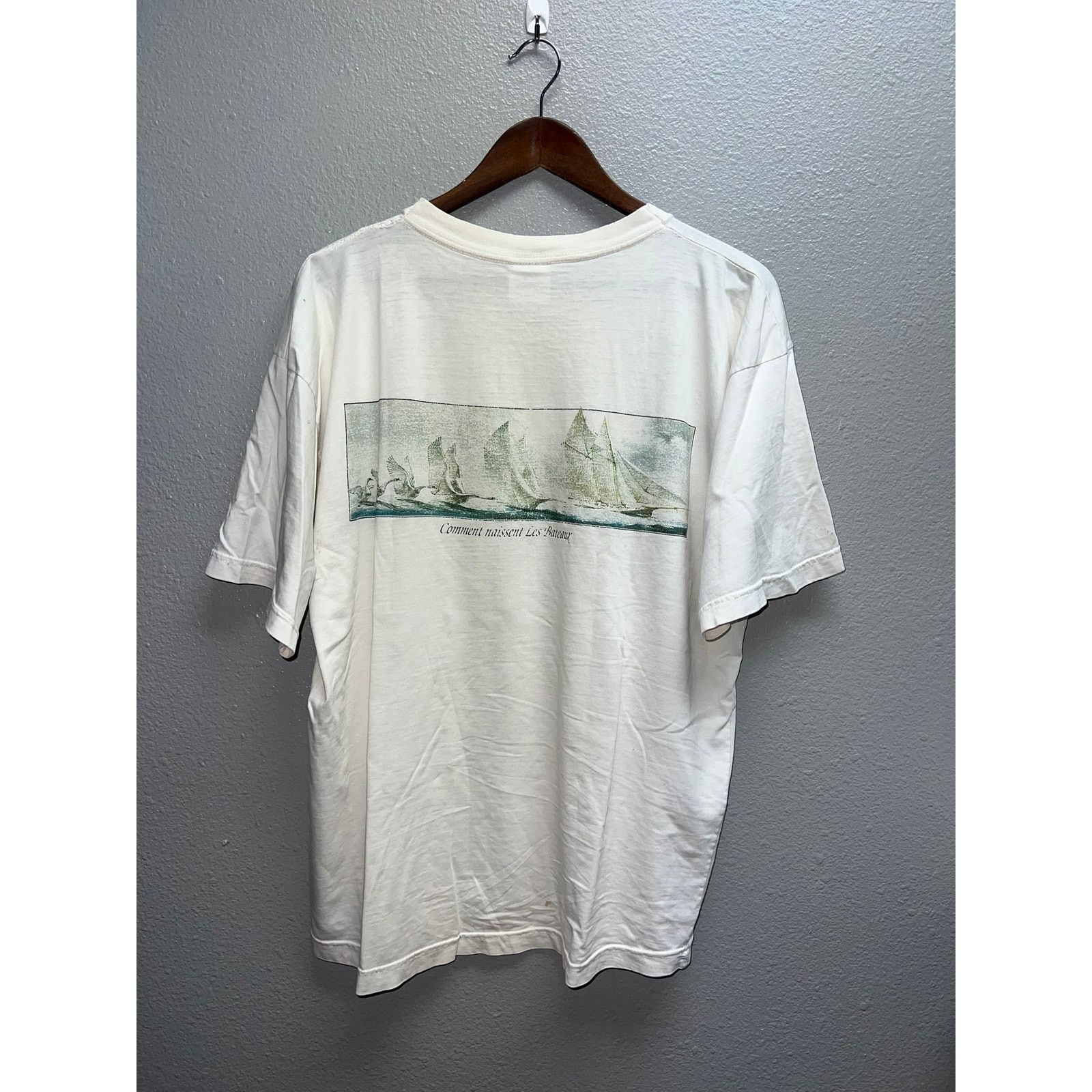 Vintage Vintage Boat Shirt Gulf Stram Comment 90s Goose Art 90s XL Size US XL / EU 56 / 4 - 1 Thumbnail