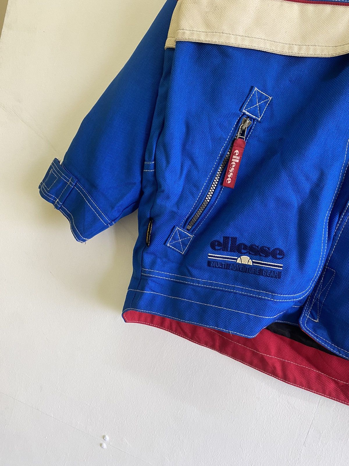 Descente × Ellesse × Goldwin Vintage 90s Ellesse Multi Function Gear Skii Jacket Size US S / EU 44-46 / 1 - 6 Thumbnail