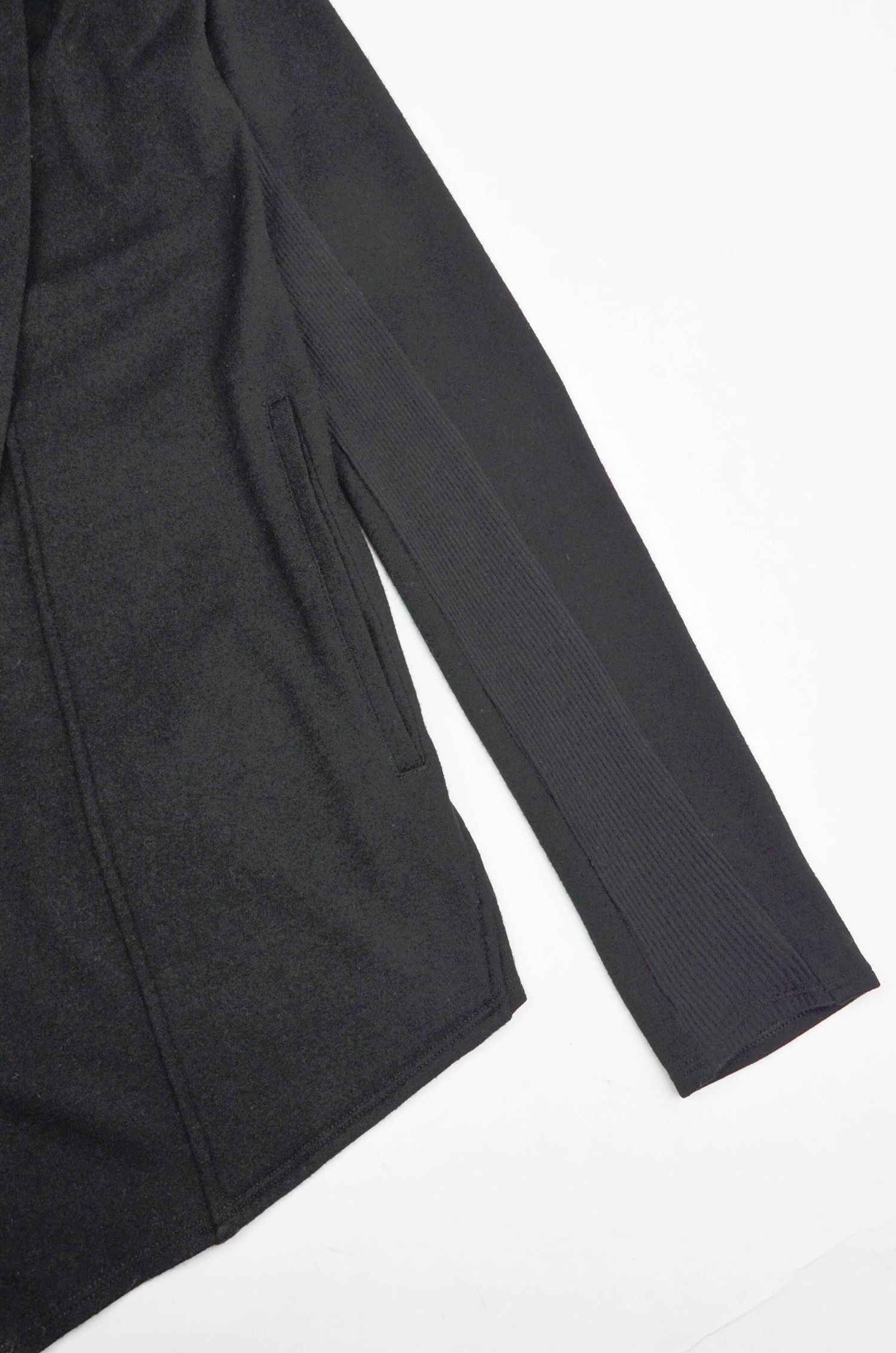 Helmut Lang Helmut Lang Draped Asymmetric Wool Cardigan - Size S Size US S / EU 44-46 / 1 - 4 Thumbnail