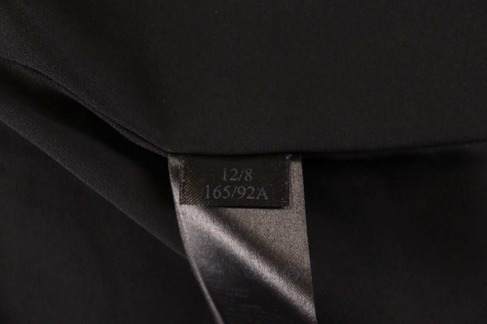 The Unbranded Brand AllSaints Black Short Sleeve Ruffle Dress Size UK 12 / US 8 Size XL / US 12-14 / IT 48-50 - 11 Thumbnail