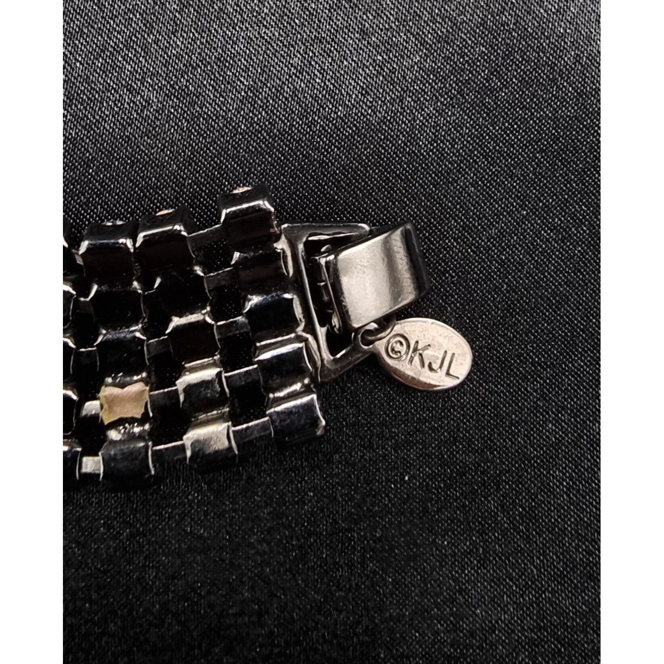 Kenneth Jay Lane Vintage KJL Kenneth Jay Lane Rhinestone Bracelet Late 90s Size ONE SIZE - 7 Thumbnail