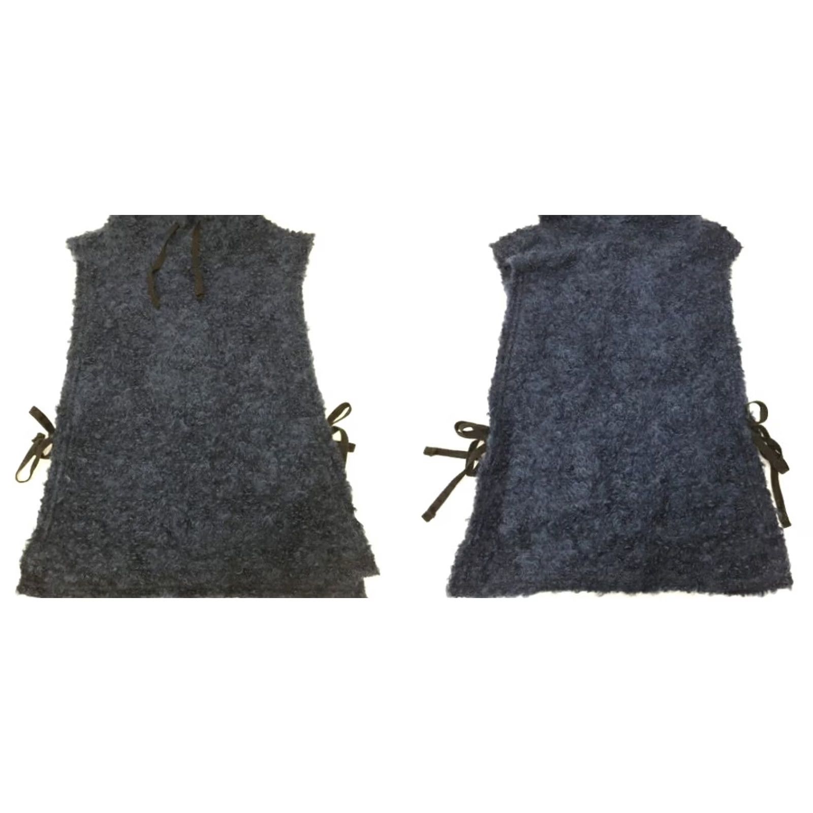 Engineered Garments Engineered Garments Hooded Vest One Size Navy Interliner Side Tie Casual Mens IOR MPN fourier/128-251023-03osNF Size US M / EU 48-50 / 2 - 4 Thumbnail