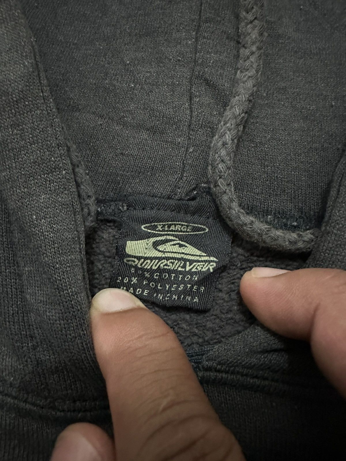 Quicksilver Y2K QUICKSILVER Distress Hoodies Size US XL / EU 56 / 4 - 12 Thumbnail