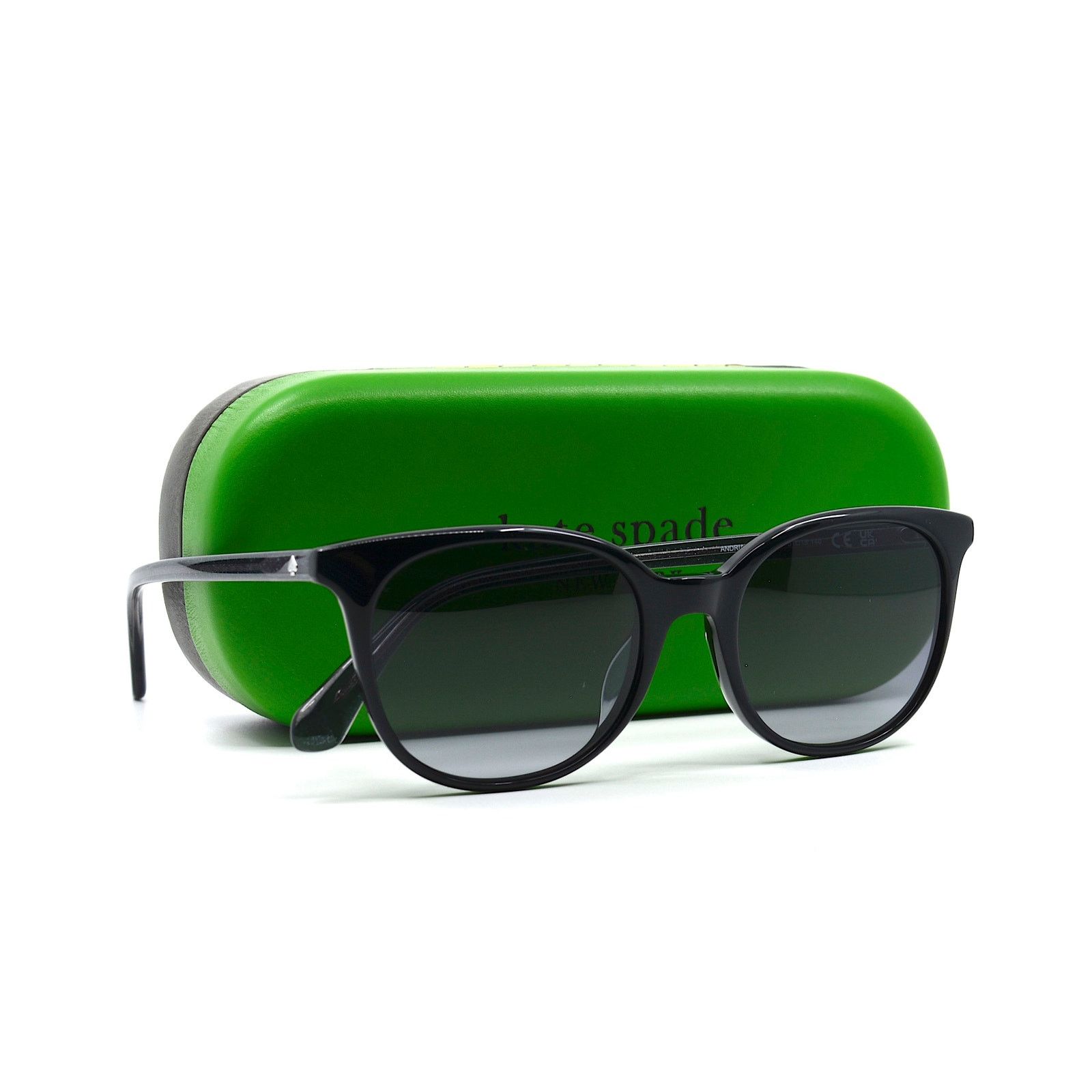 Kate Spade NEW KATE SPADE ANDRIA/S 807 BLACK GREY AUTHENTIC SUNGLASSES Size ONE SIZE - 13 Thumbnail
